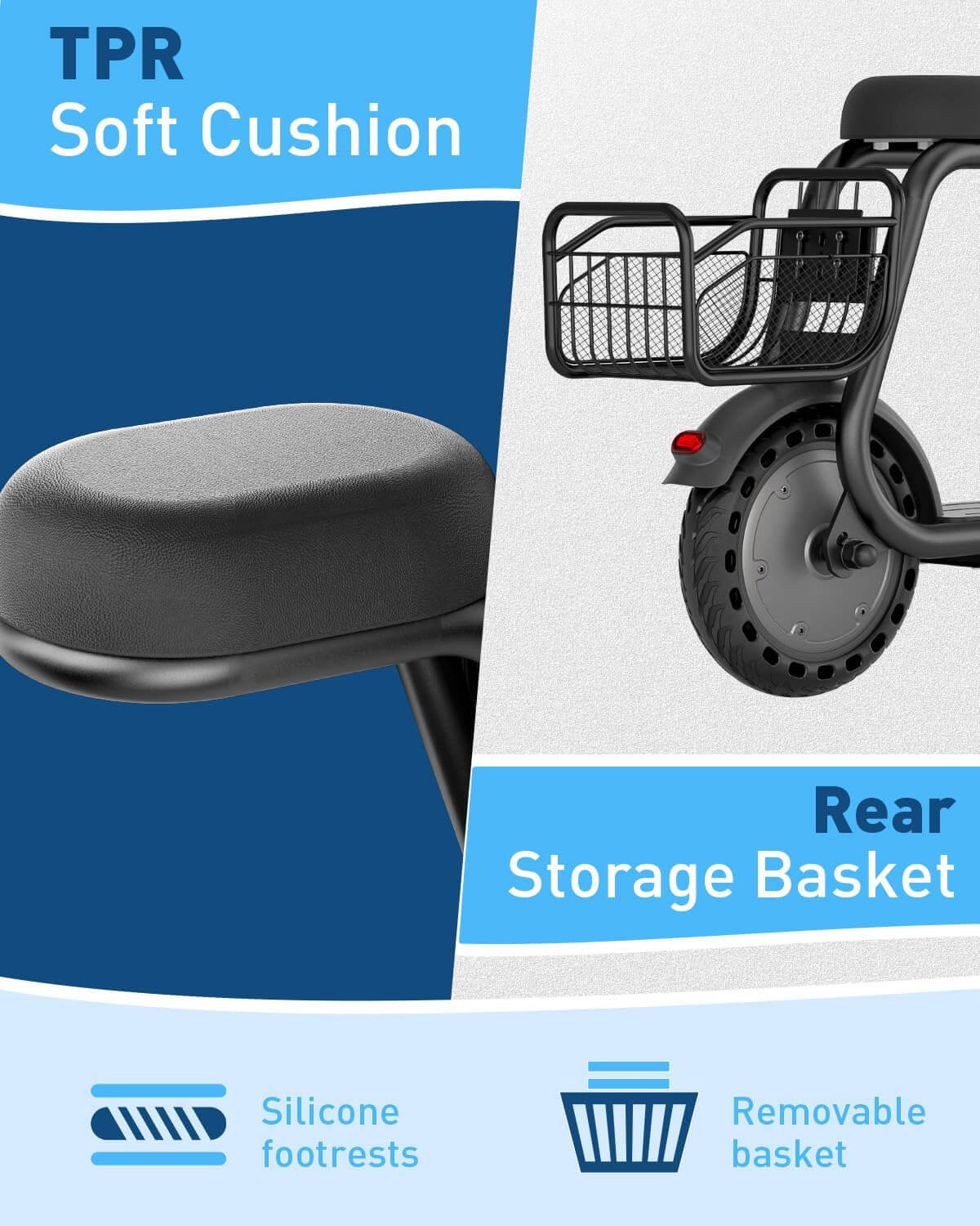 Hiboy Q2 LITE Kids' Electric Scooter with Seat