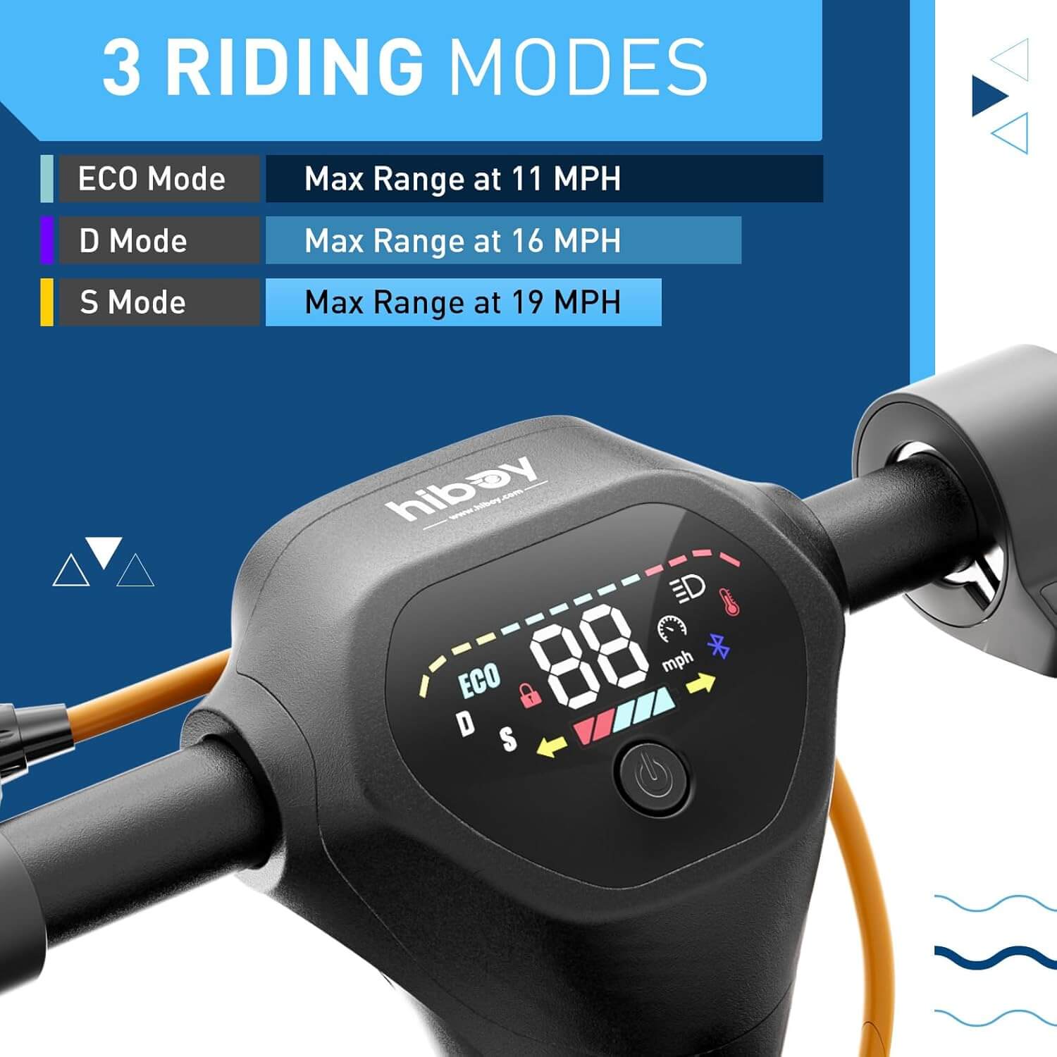 Hiboy S2 MAX 500W Folding Electric Scooter