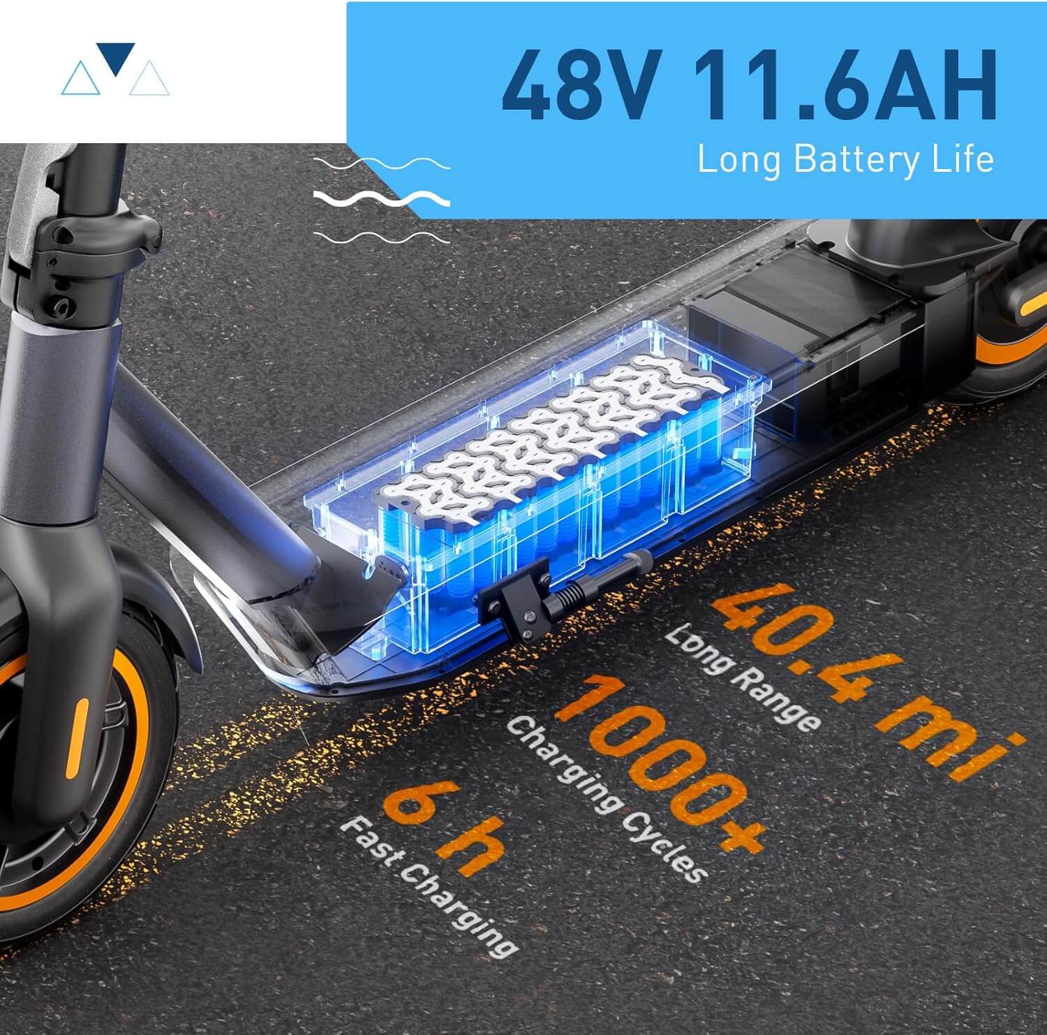 Hiboy S2 MAX 500W Folding Electric Scooter