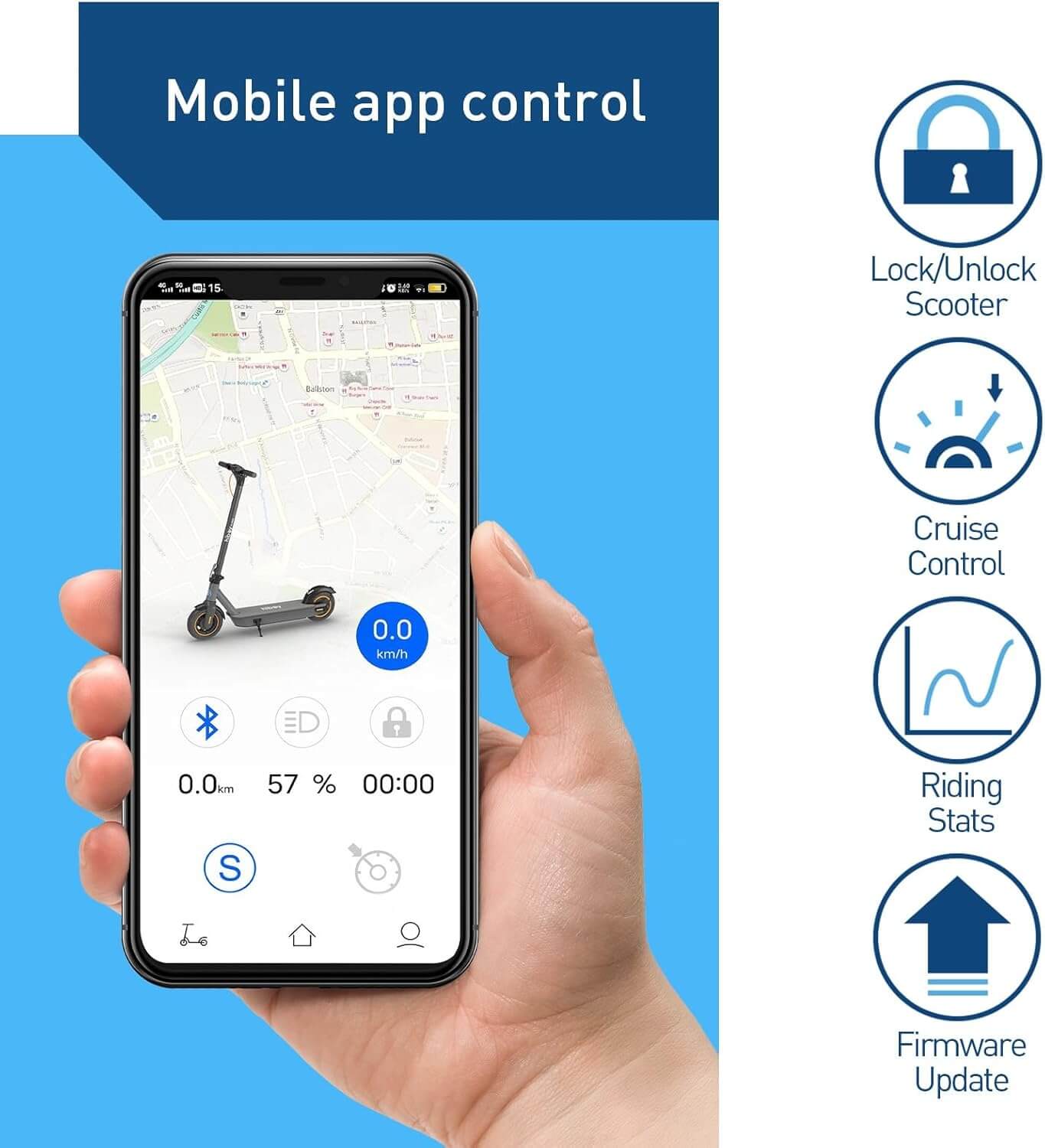 Hiboy S2 MAX 500W Folding Electric Scooter