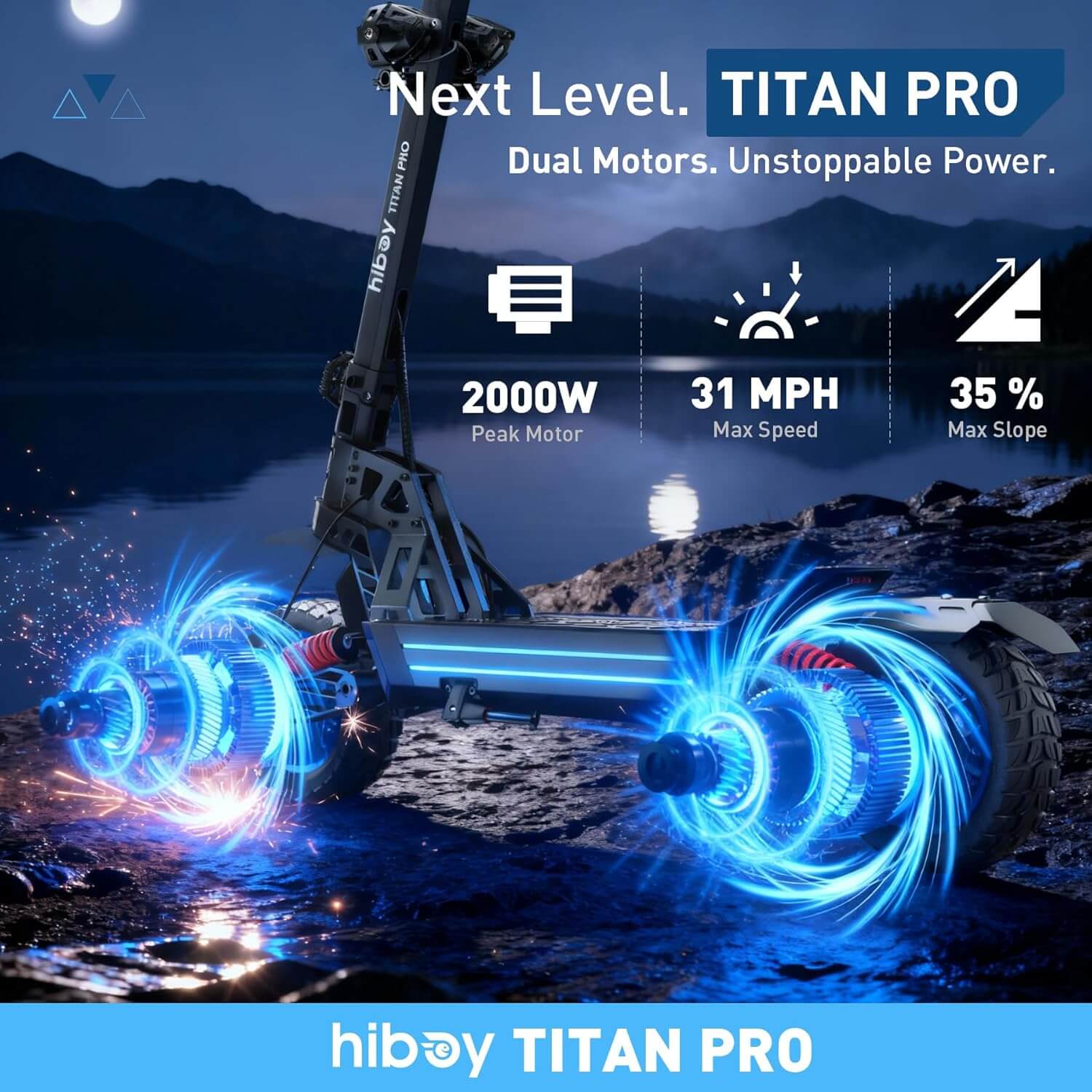 Hiboy TITAN PRO 2000W Electric Scooter