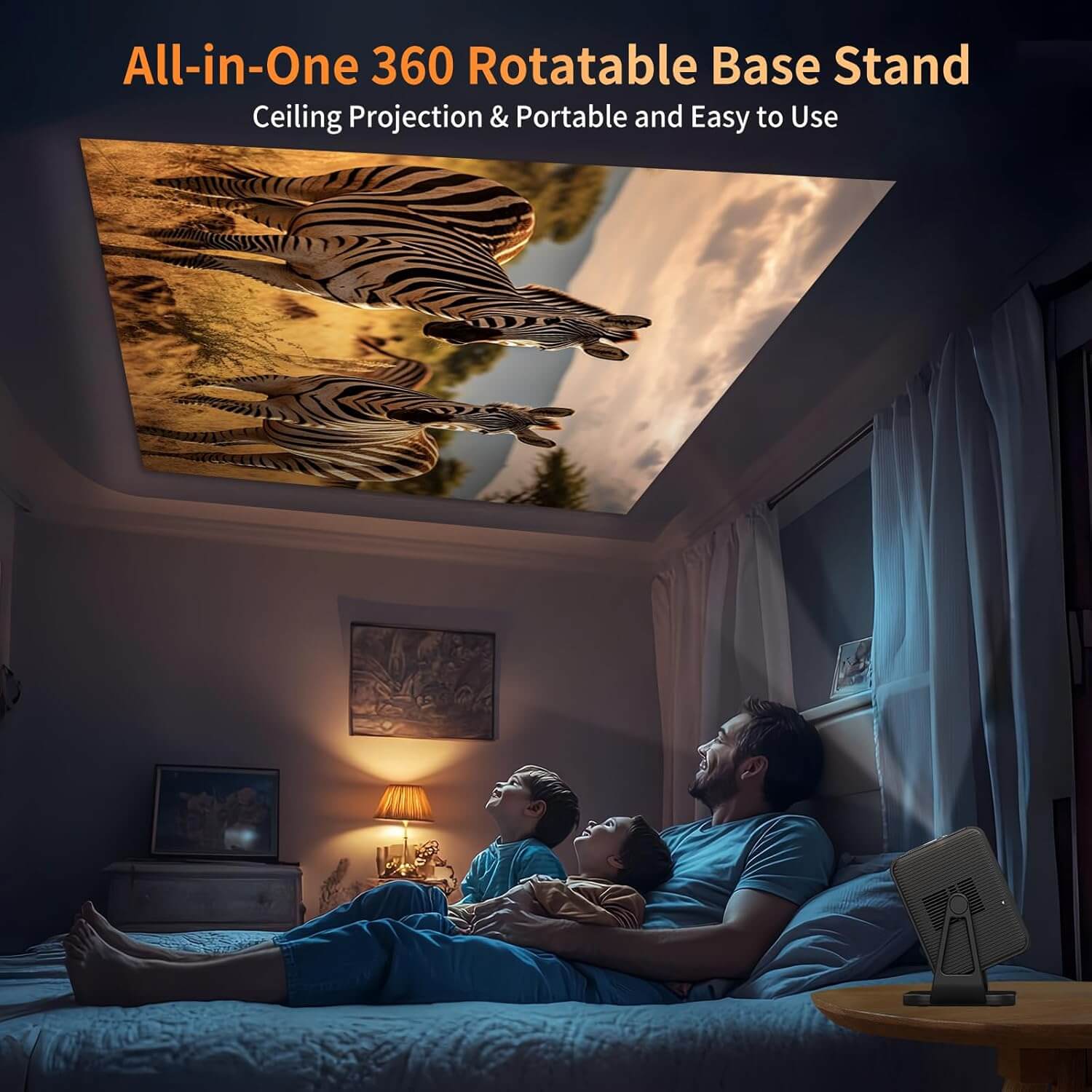 INFGO 4K Movie Theater Projector