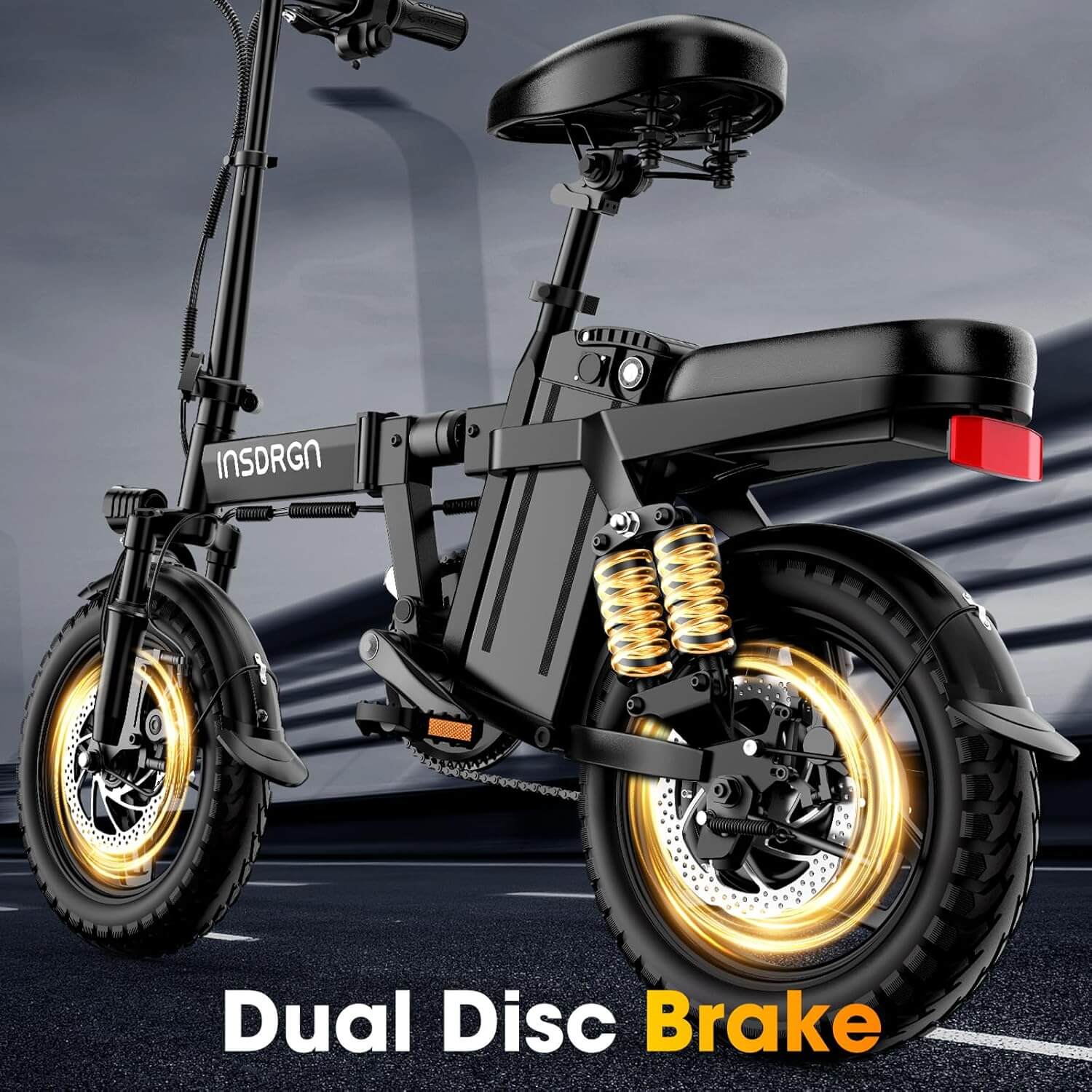 INSDRGN A14 PRO 1500W 48V Folding Electric Bike