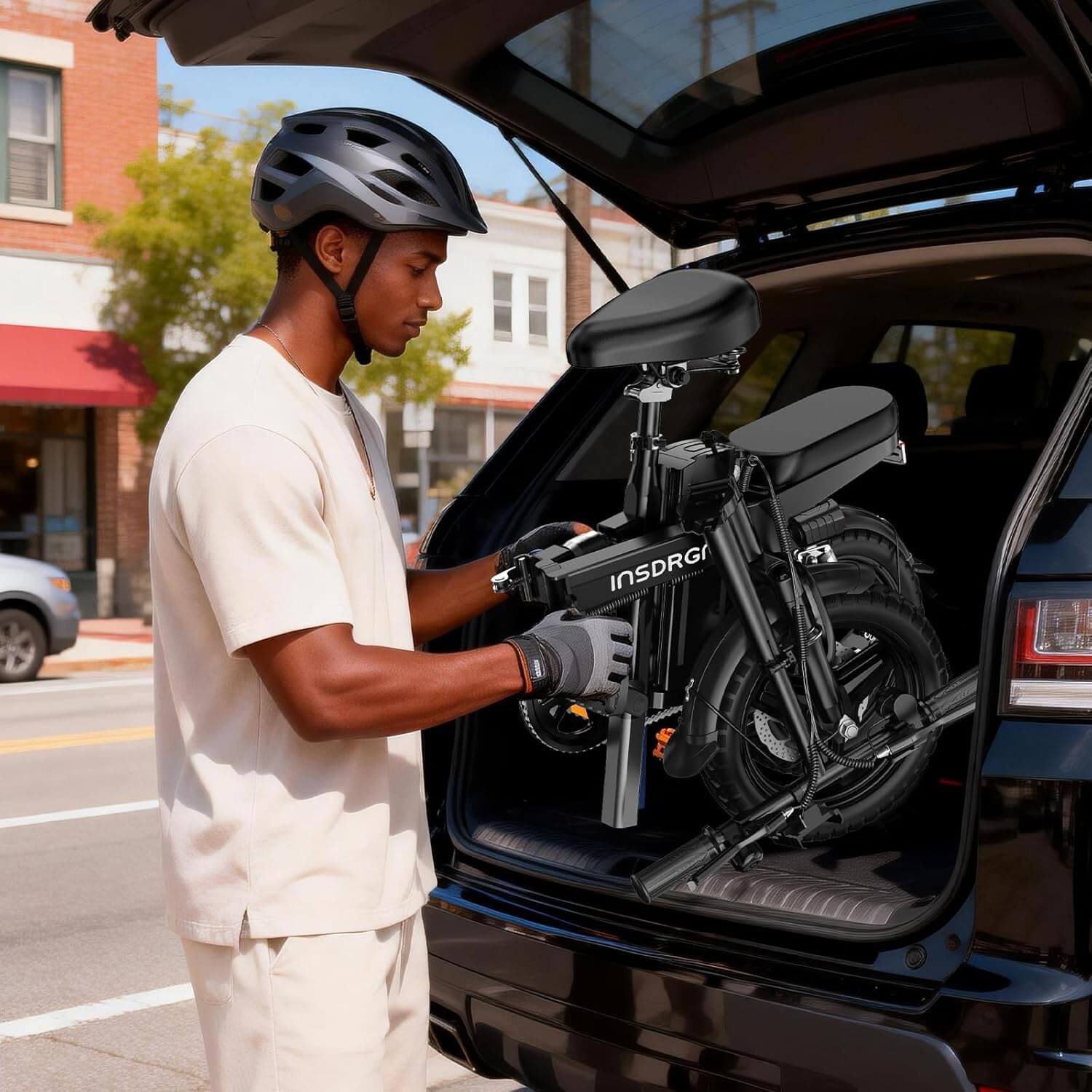 INSDRGN A14 PRO 1500W 48V Folding Electric Bike