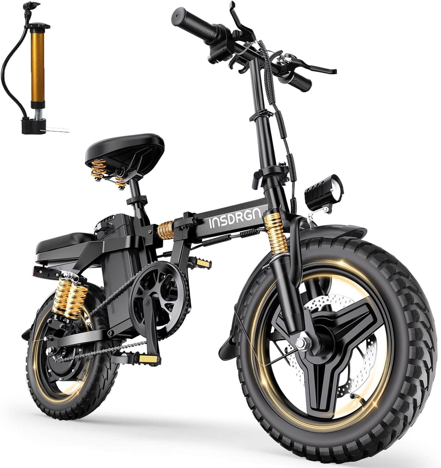 INSDRGN A14 PRO 1500W 48V Folding Electric Bike
