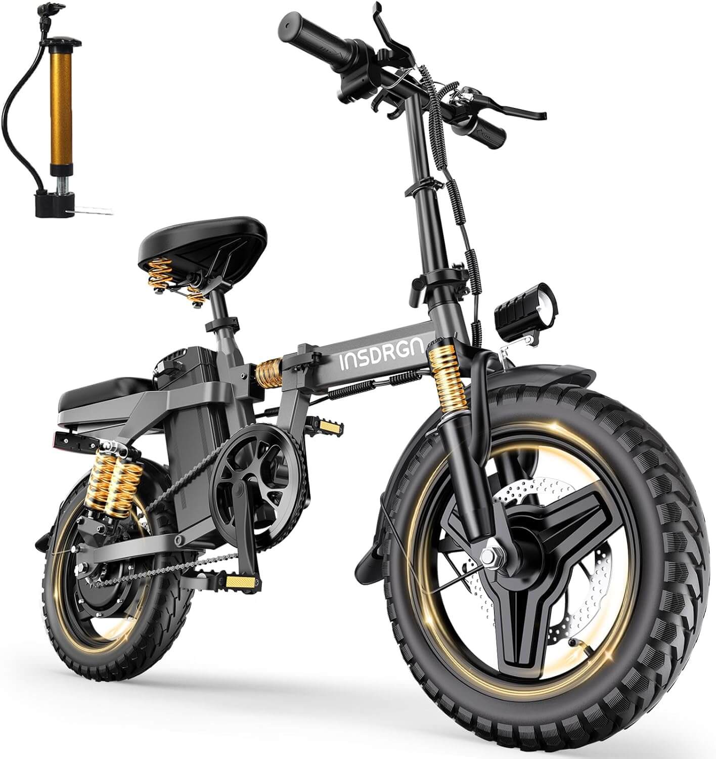 INSDRGN A14 PRO 1500W 48V Folding Electric Bike