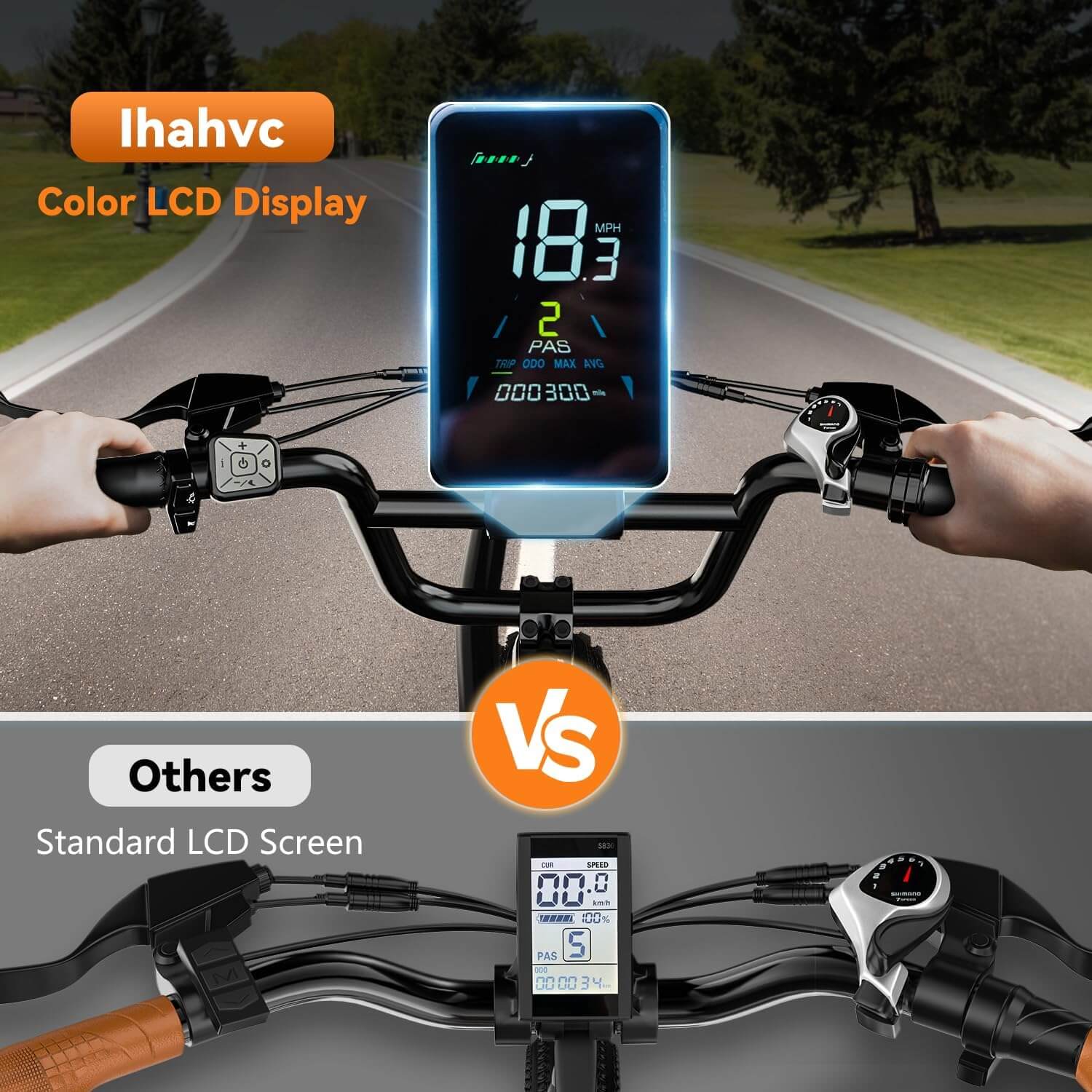 Ihahvc Vefreedom A8 1500W 48V Front Suspension Fat Tire Electric Bike