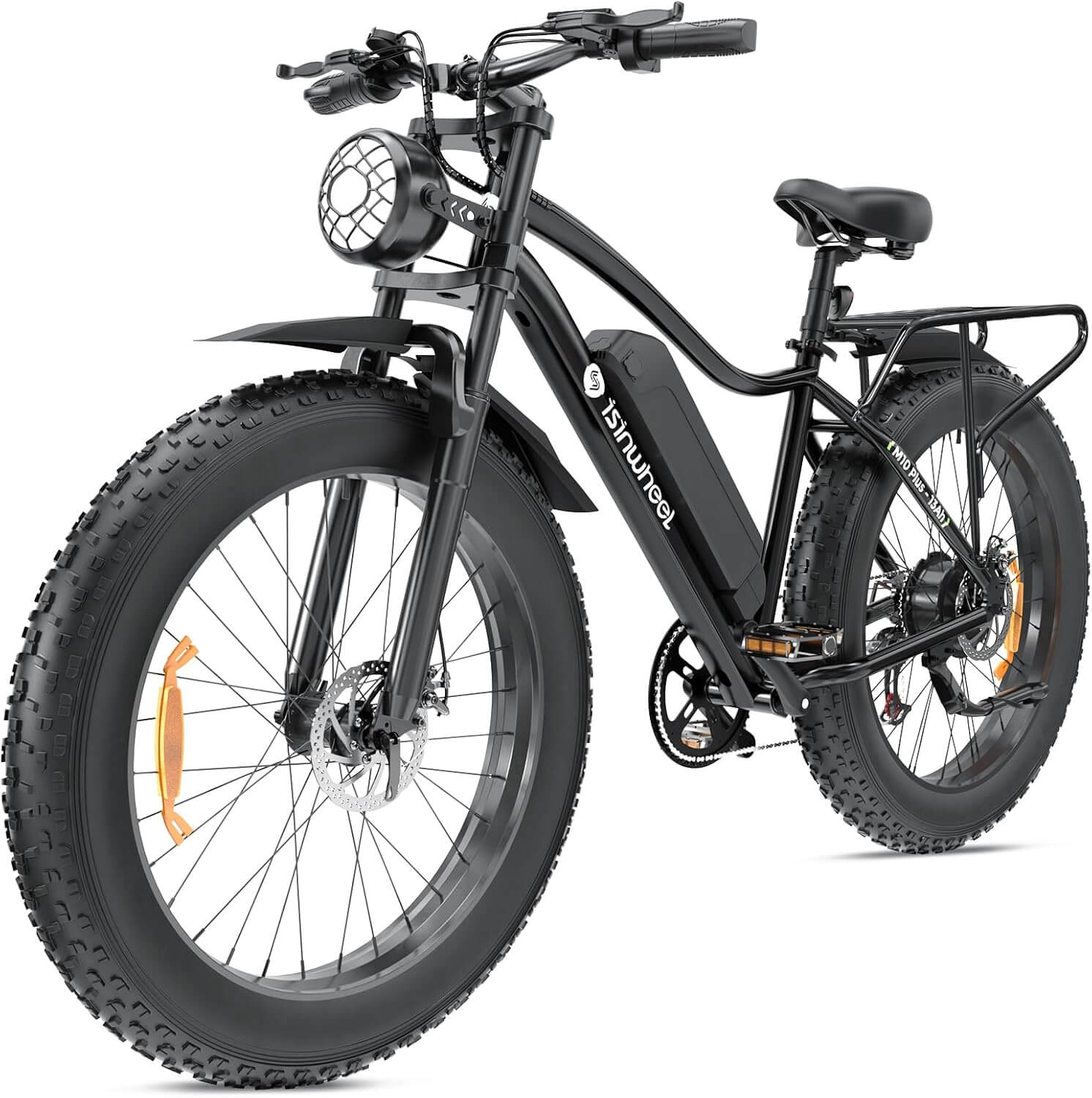 Isinwheel M10 Plus 1000W 48V 7 Speed Full Suspension Fat Tire Electric Bike