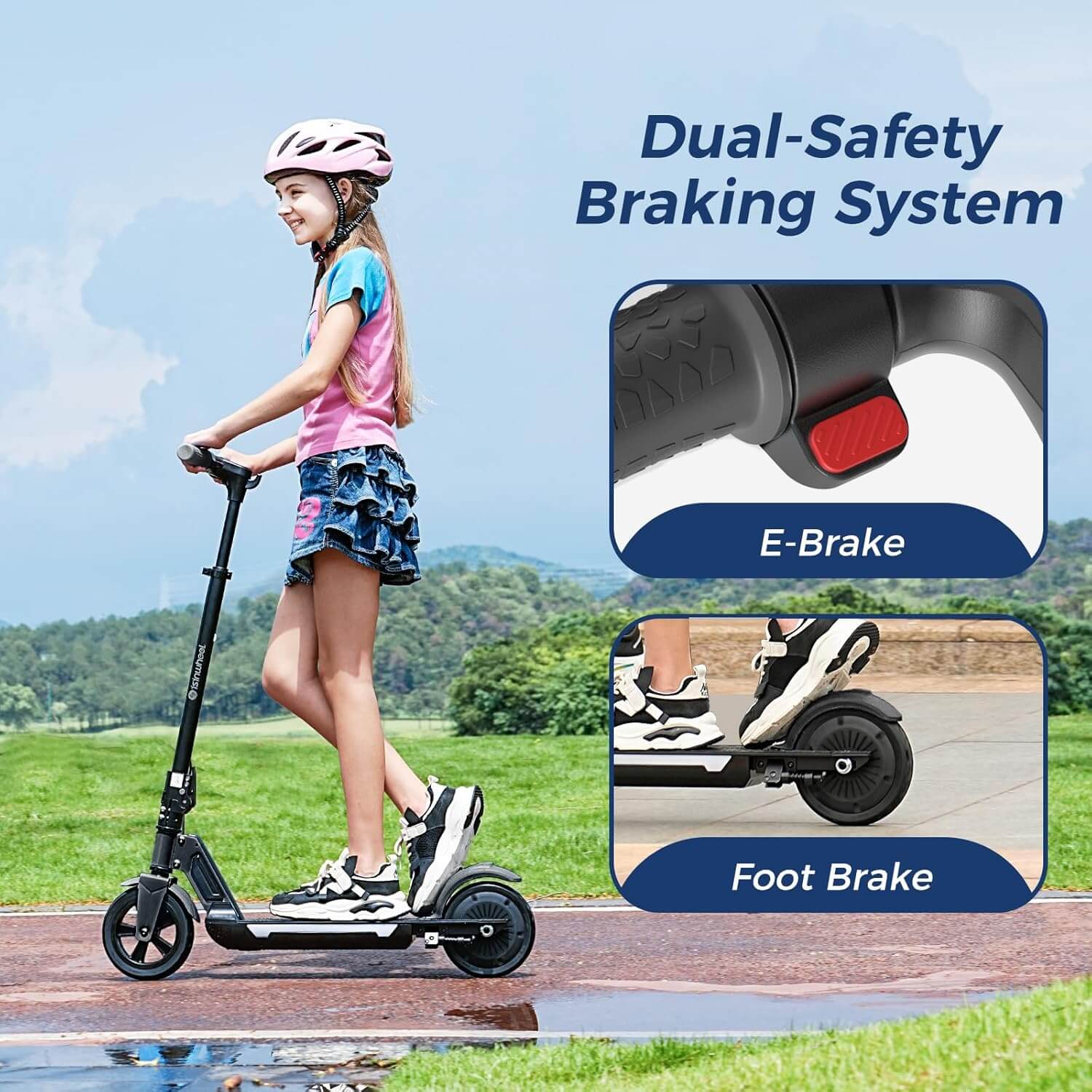 Isinwheel S7 250W Kids Folding Electric Scooter