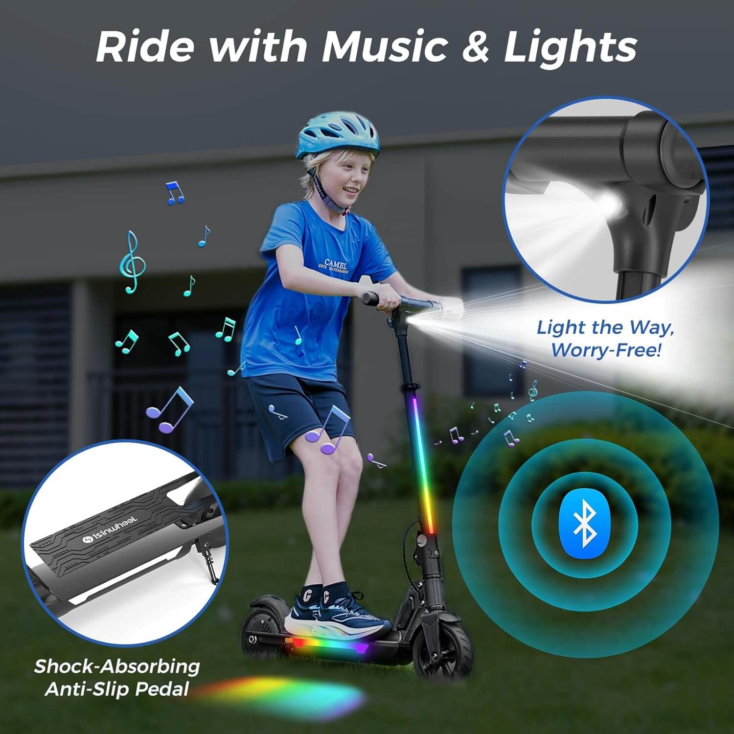 Isinwheel S7 250W Kids Folding Electric Scooter
