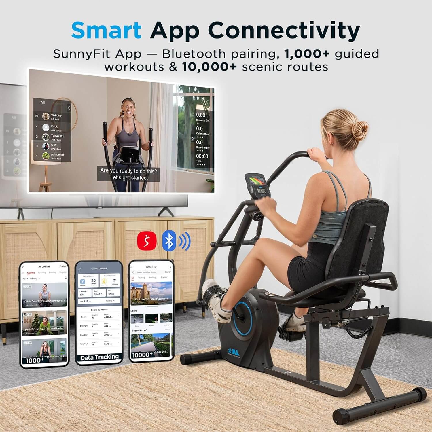 JLL CROSS TRAINER Recumbent Exercise Bike