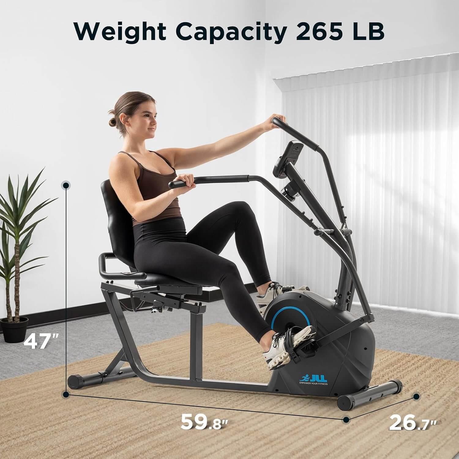 JLL CROSS TRAINER Recumbent Exercise Bike