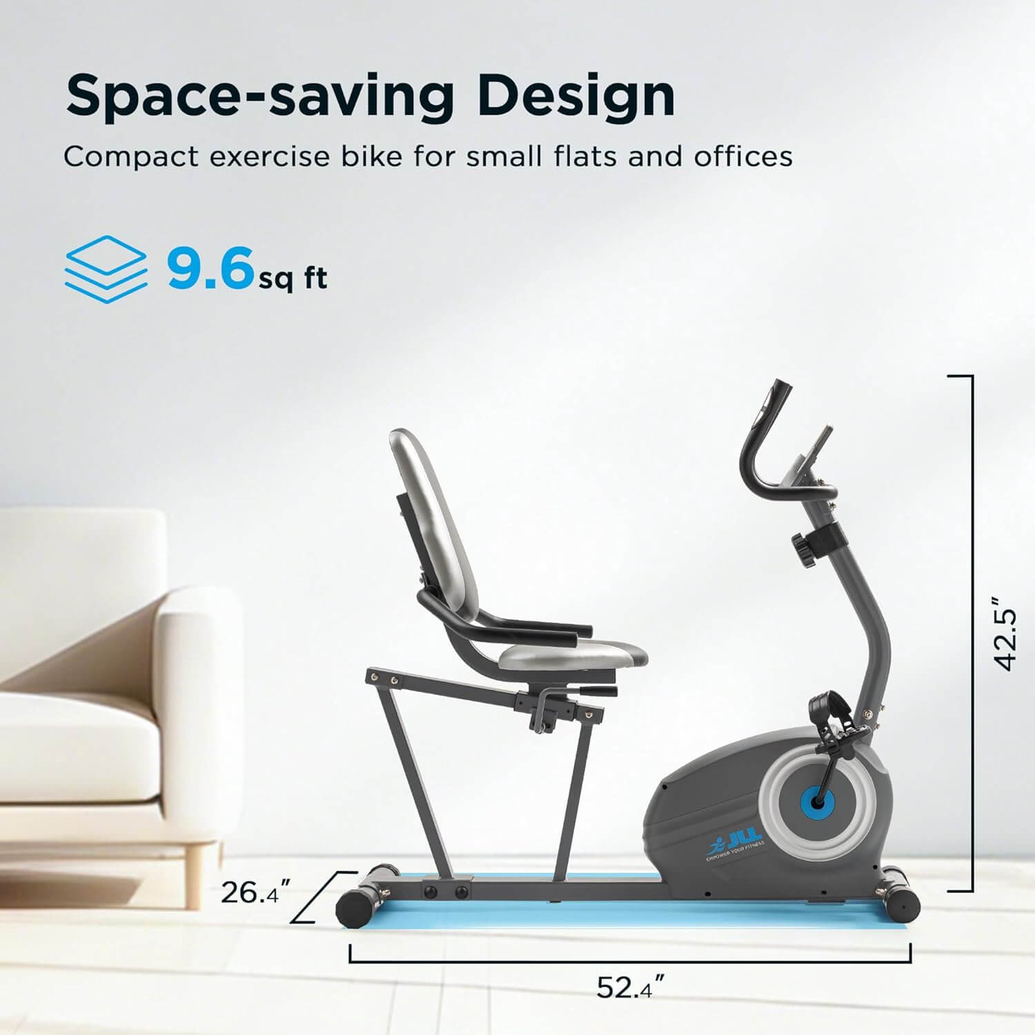 JLL ESSENTIAL Recumbent Exercise Bike
