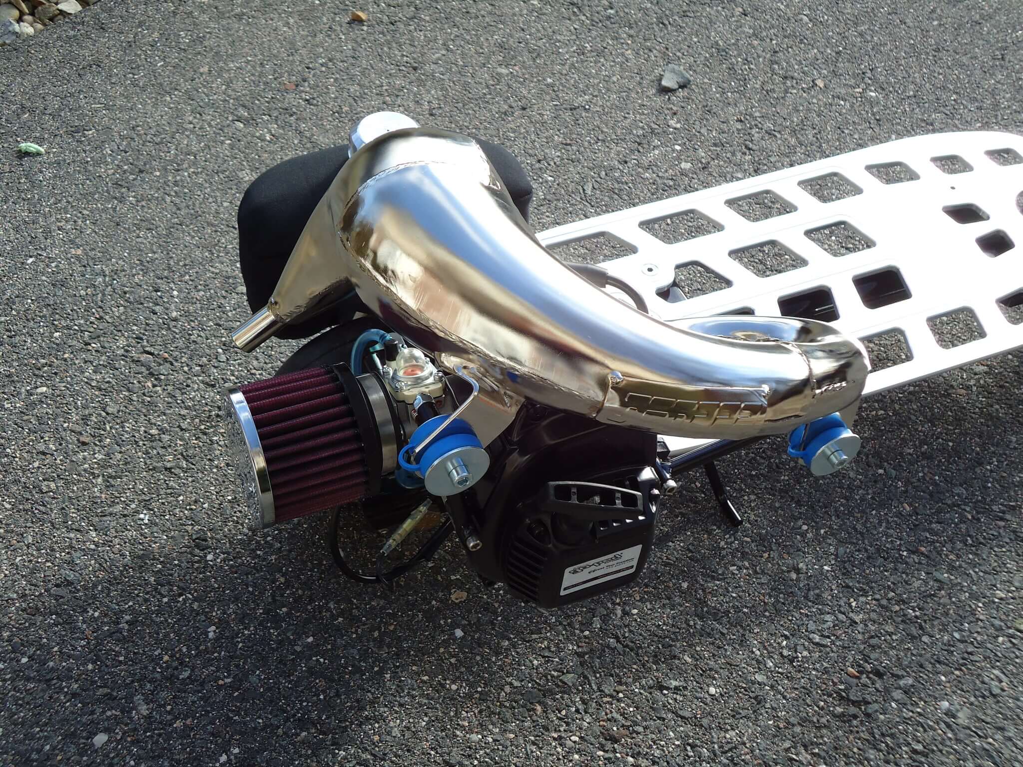 JetPro Go-Ped WHIPLASH Full Race Pipe