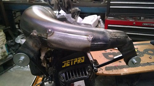 JetPro Go-Ped WHIPLASH Full Race Pipe