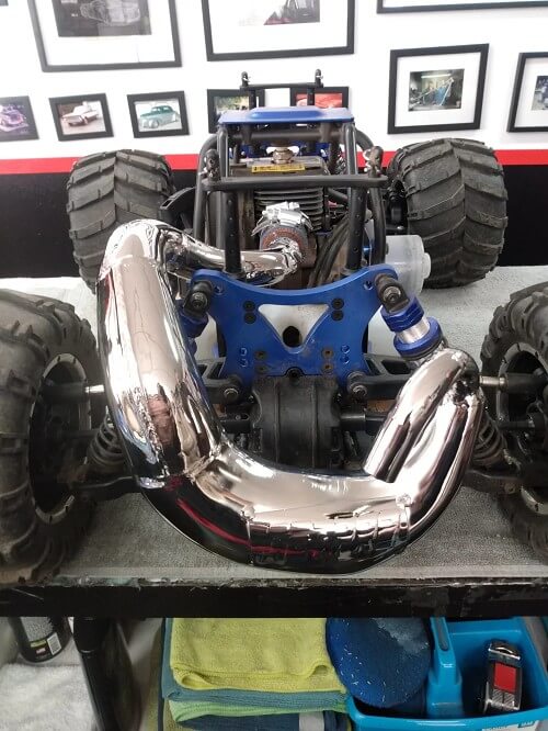 JetPro REDCAT RAMPAGE MT Rear Mount Performance Pipe
