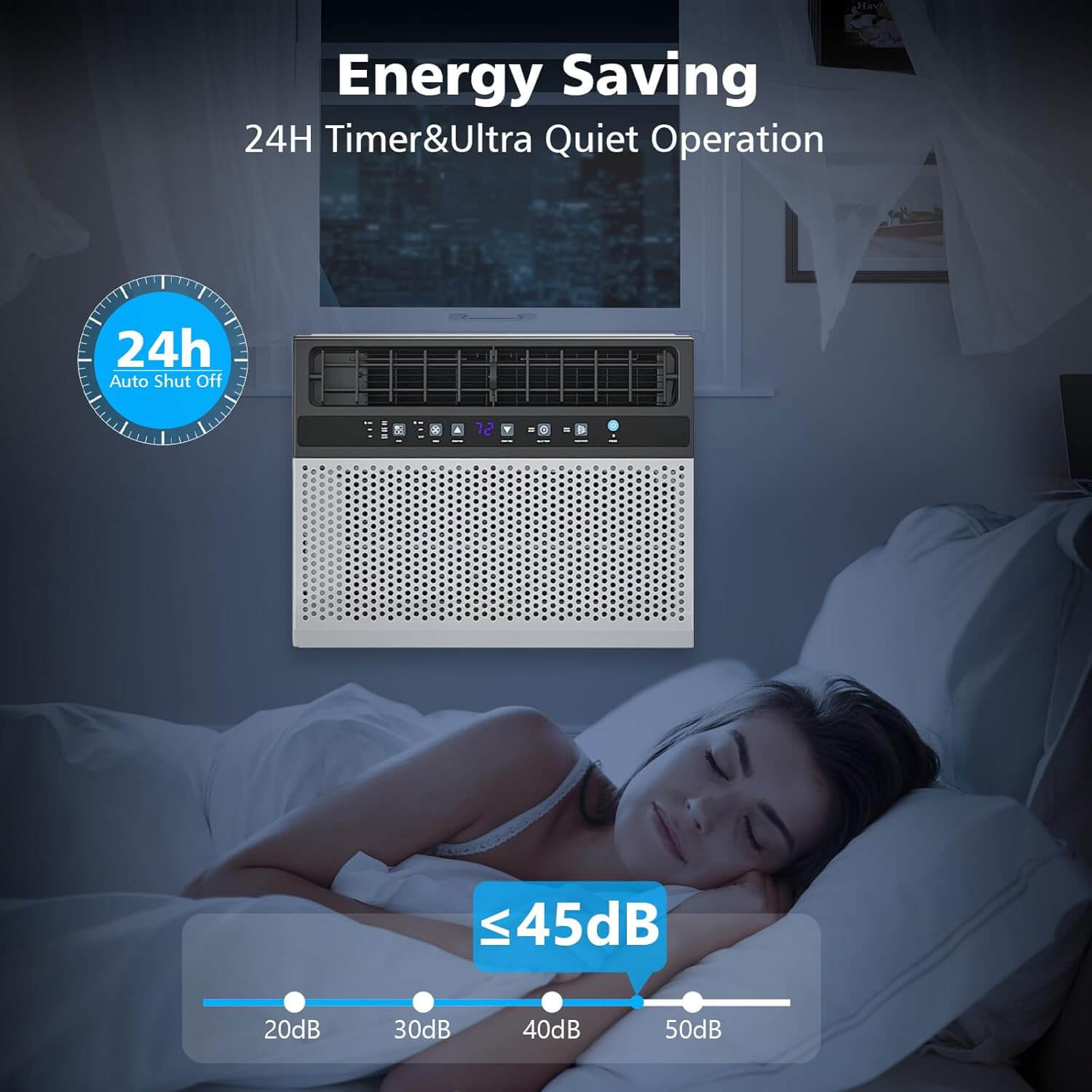 Joy Pebble 3-In-1 Window Air Conditioner