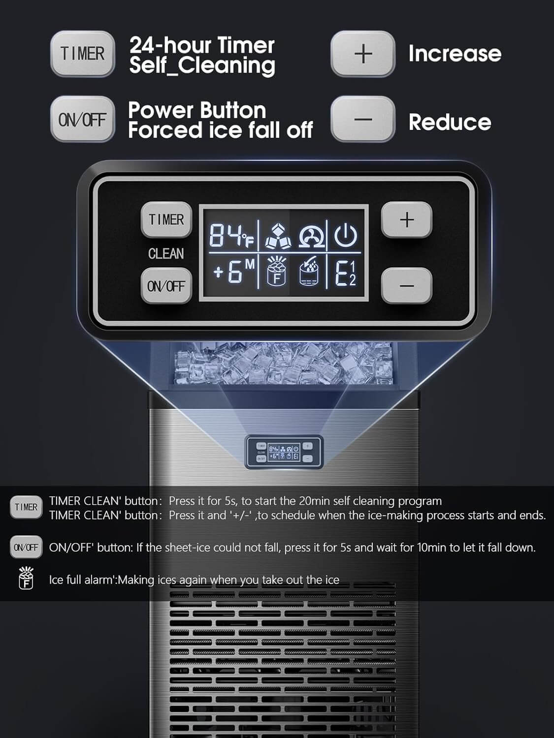 Joy Pebble V2.0 Commercial Ice Maker Machine