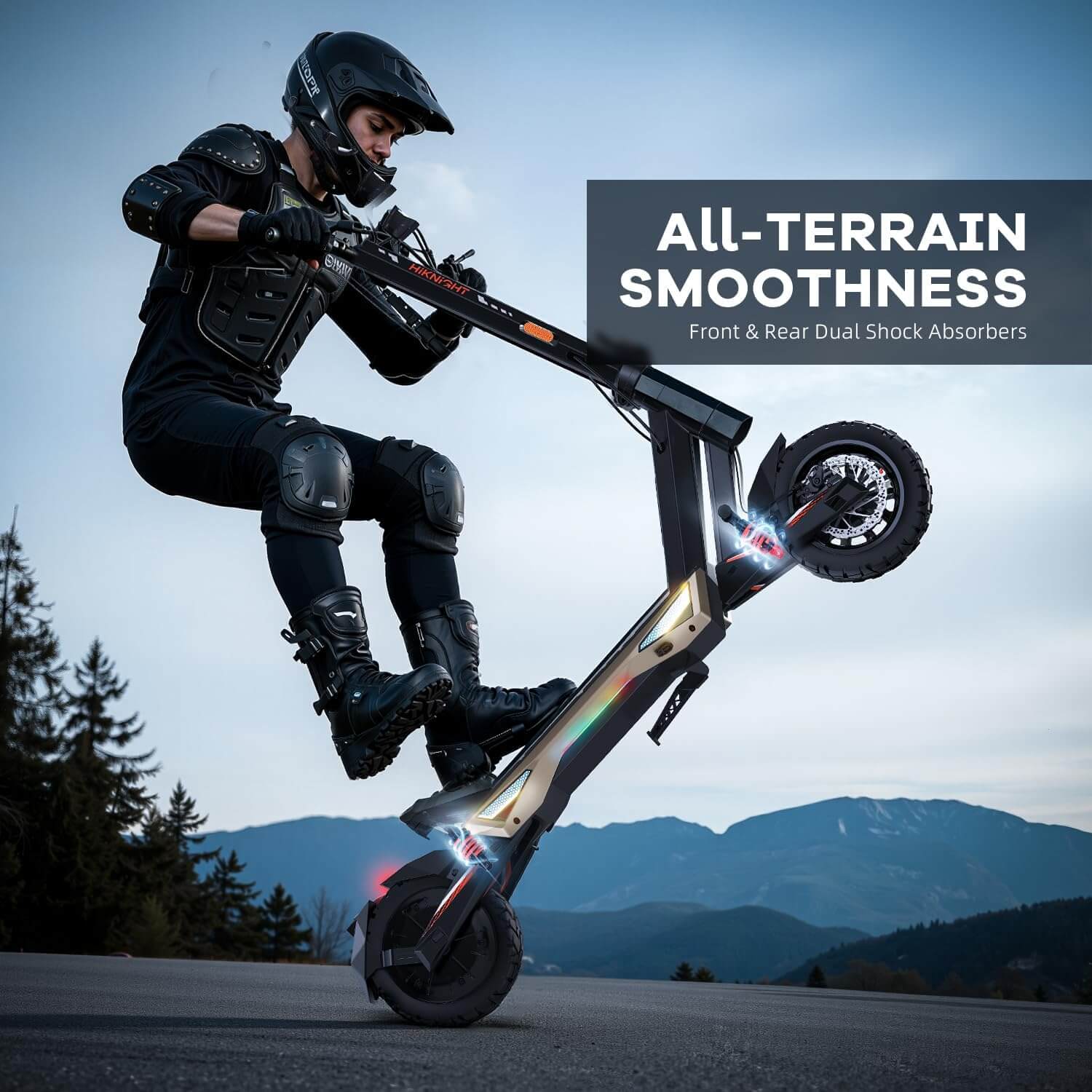 Joyful Rider T3 Dual Suspension Folding Electric Scooter