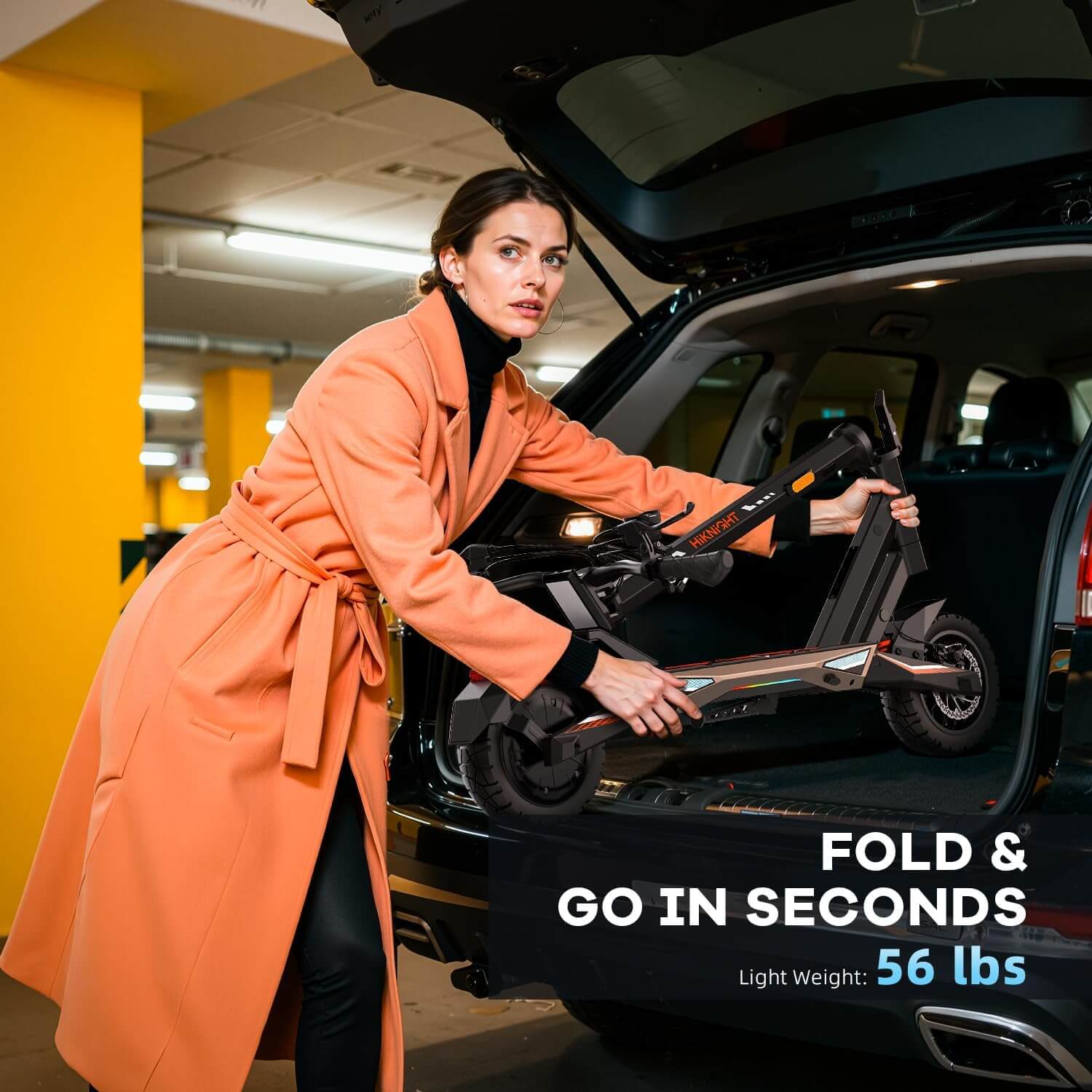 Joyful Rider T3 Dual Suspension Folding Electric Scooter