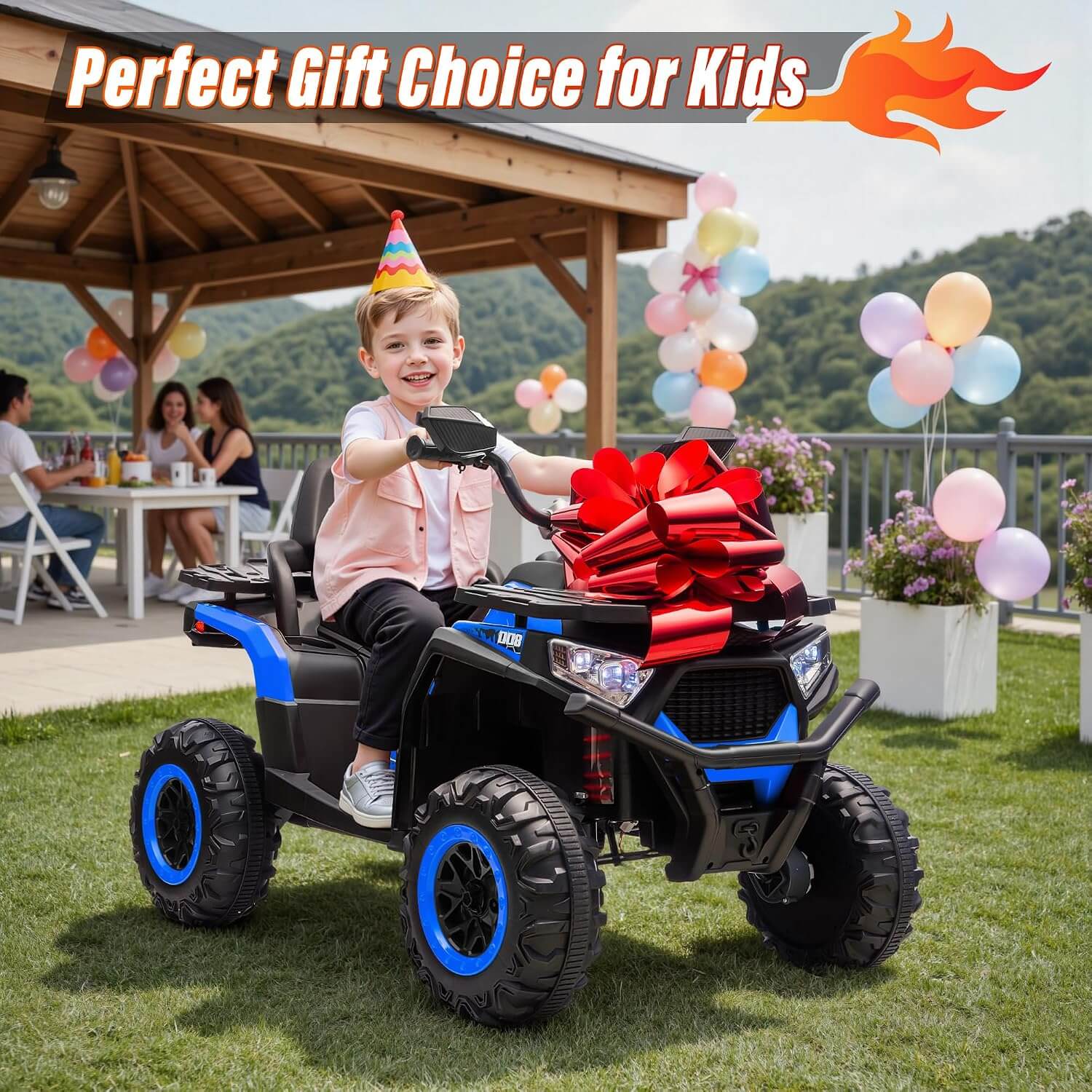 Joyracer NEL007 800W 24V 4x4 Kids' Electric All-Terrain Vehicle ATV