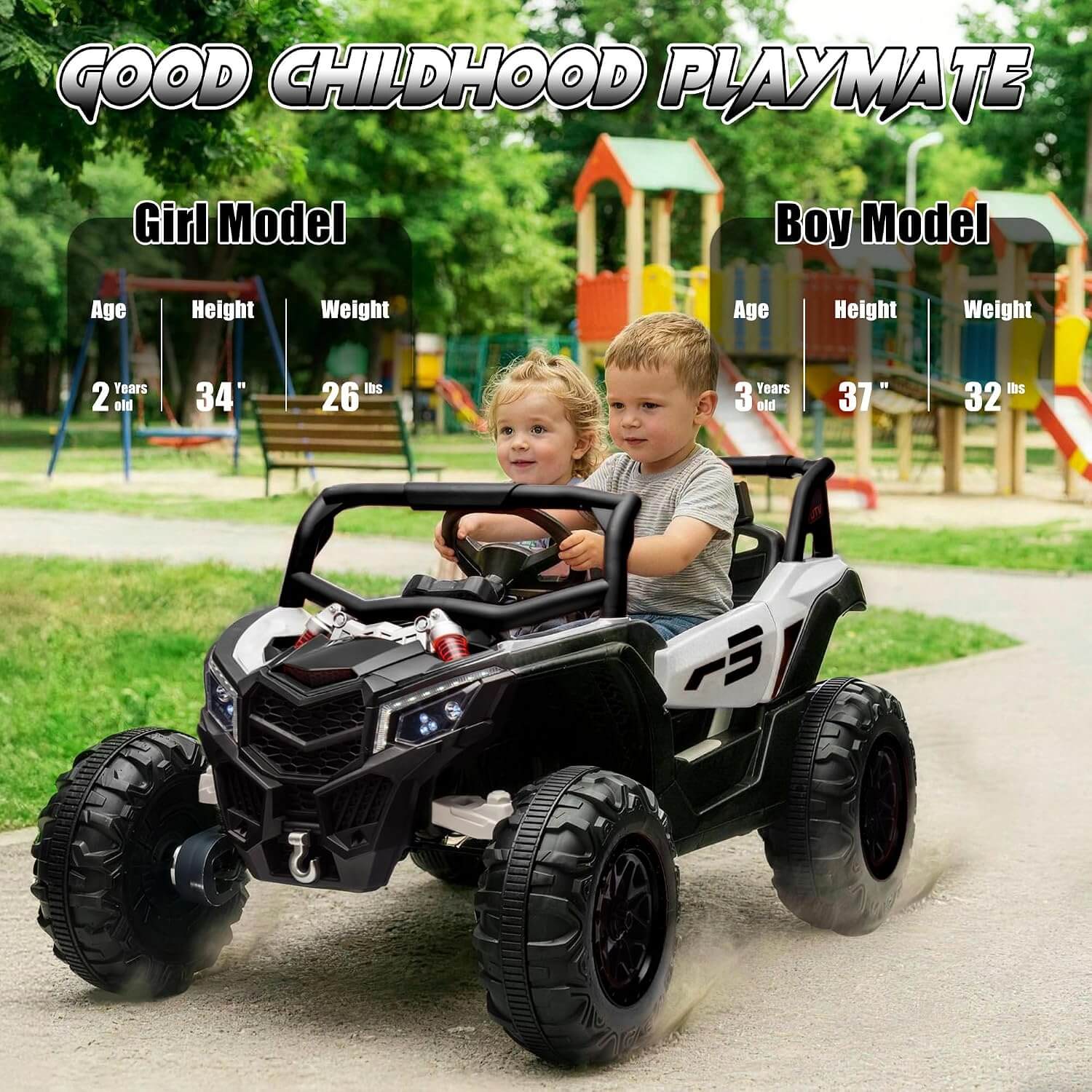 Joyracer NL901 4x150W 24V Kids' Electric UTV Ride-On Car