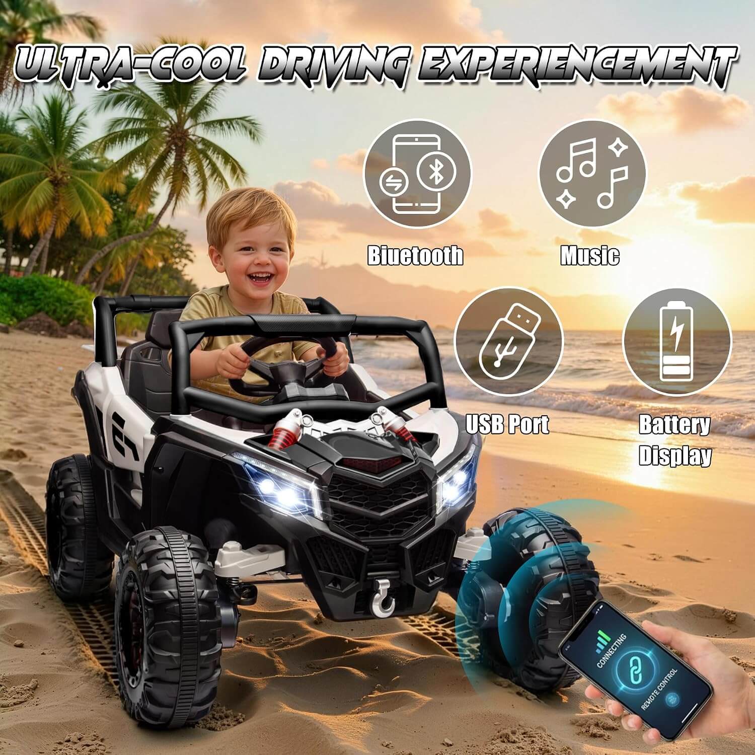 Joyracer NL901 4x150W 24V Kids' Electric UTV Ride-On Car