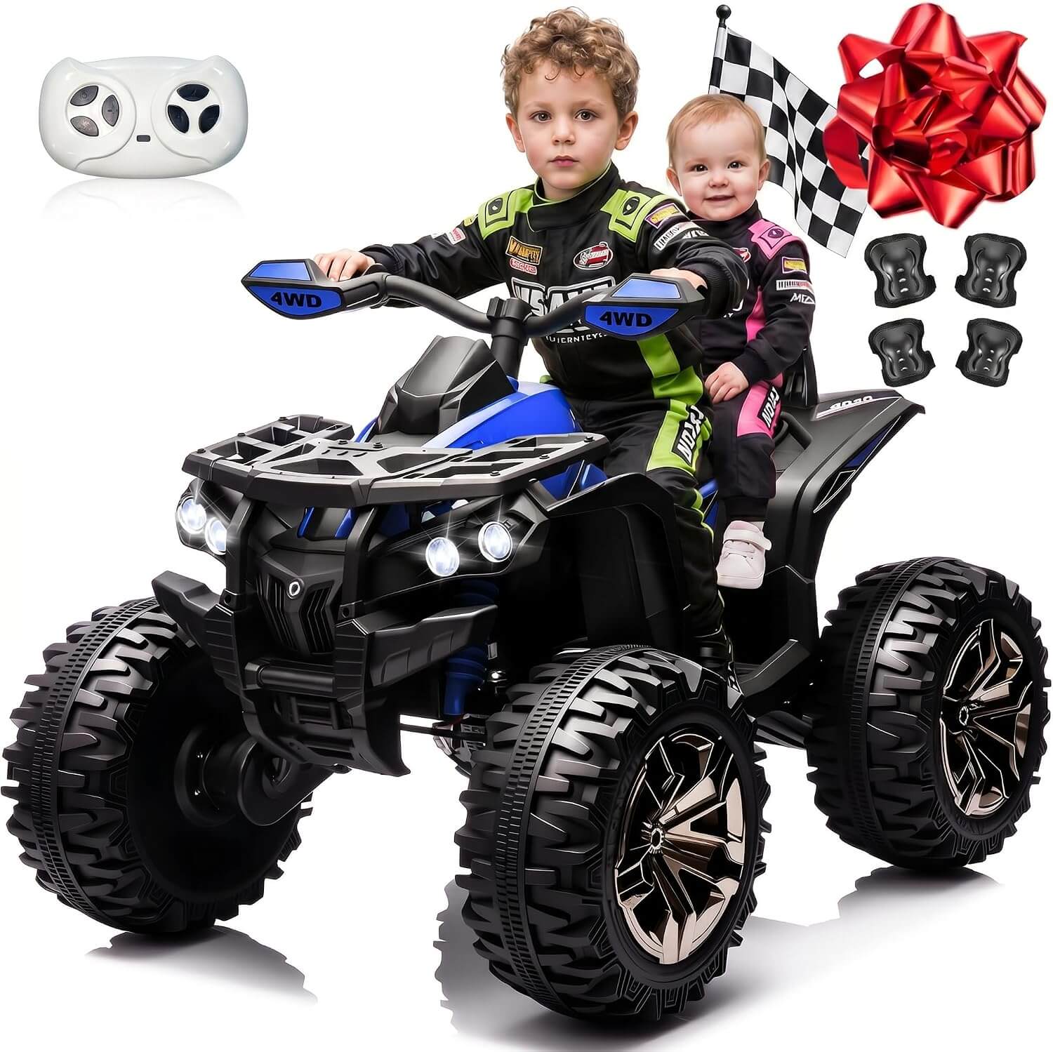 Joyracer QLS3288 800W 24V 2 Seater Kids' Electric All-Terrain Vehicle ATV