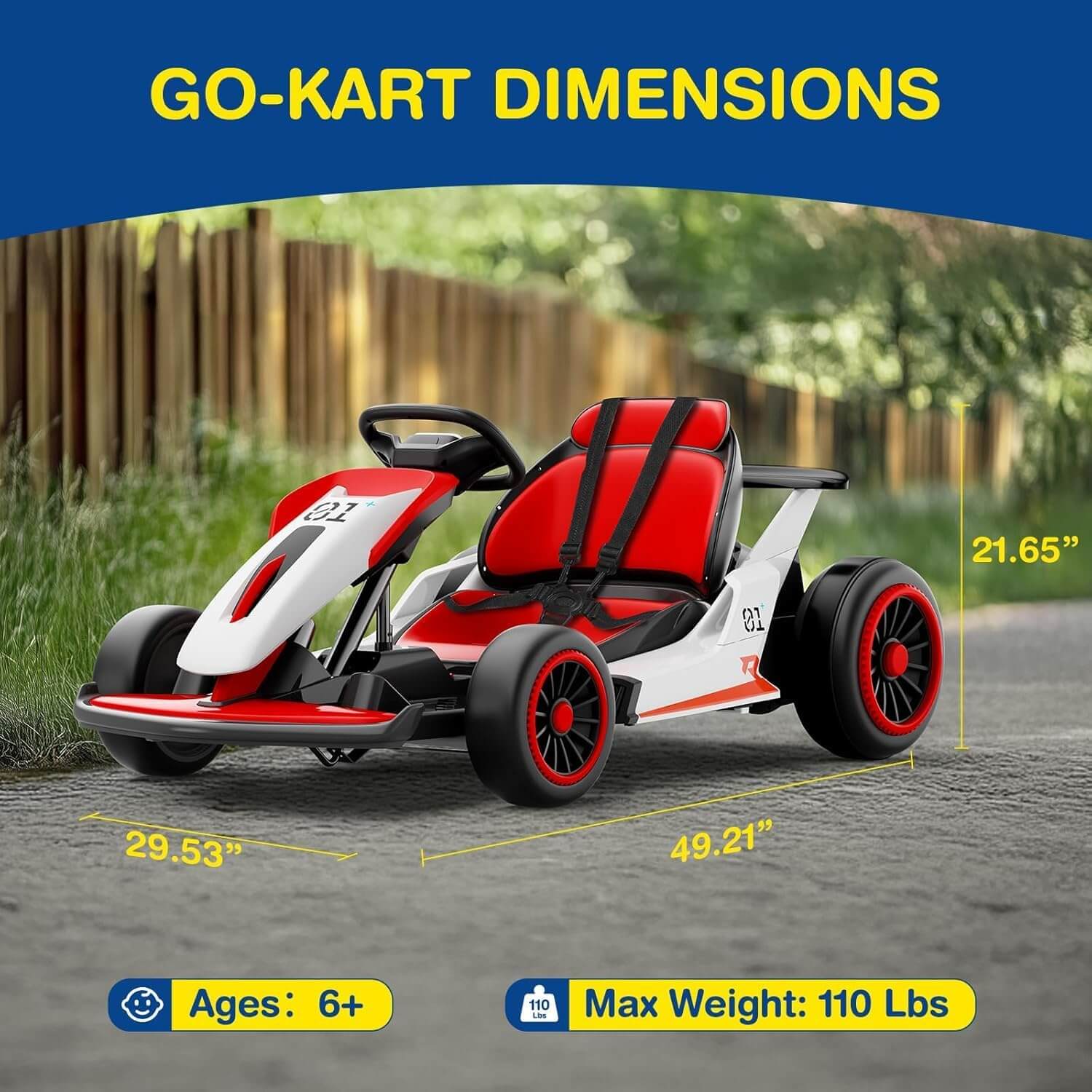 Joystroll PLANET X8 24V Kids' Electric Go-Kart