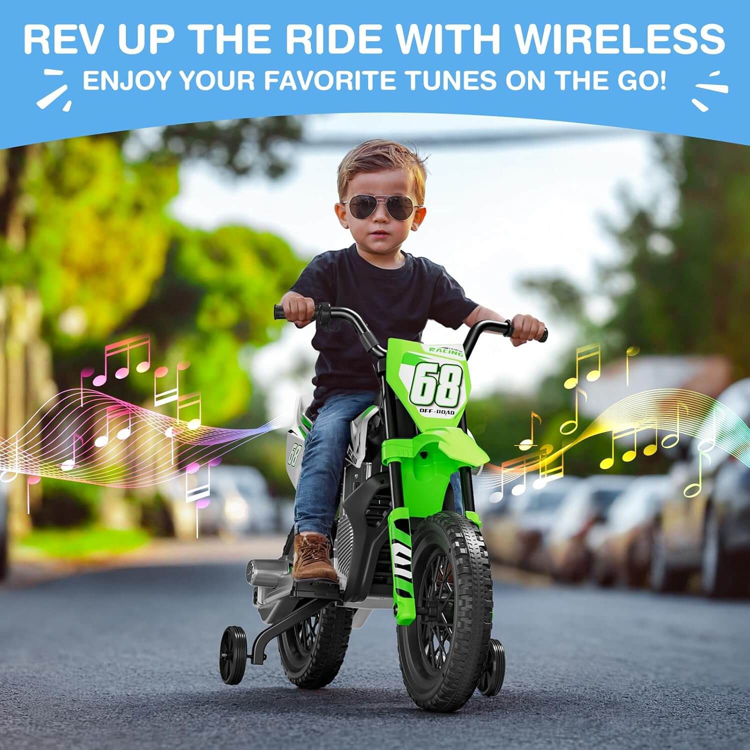 Joystroll S6 2x25W 12V Kids' Electric Dirt Bike