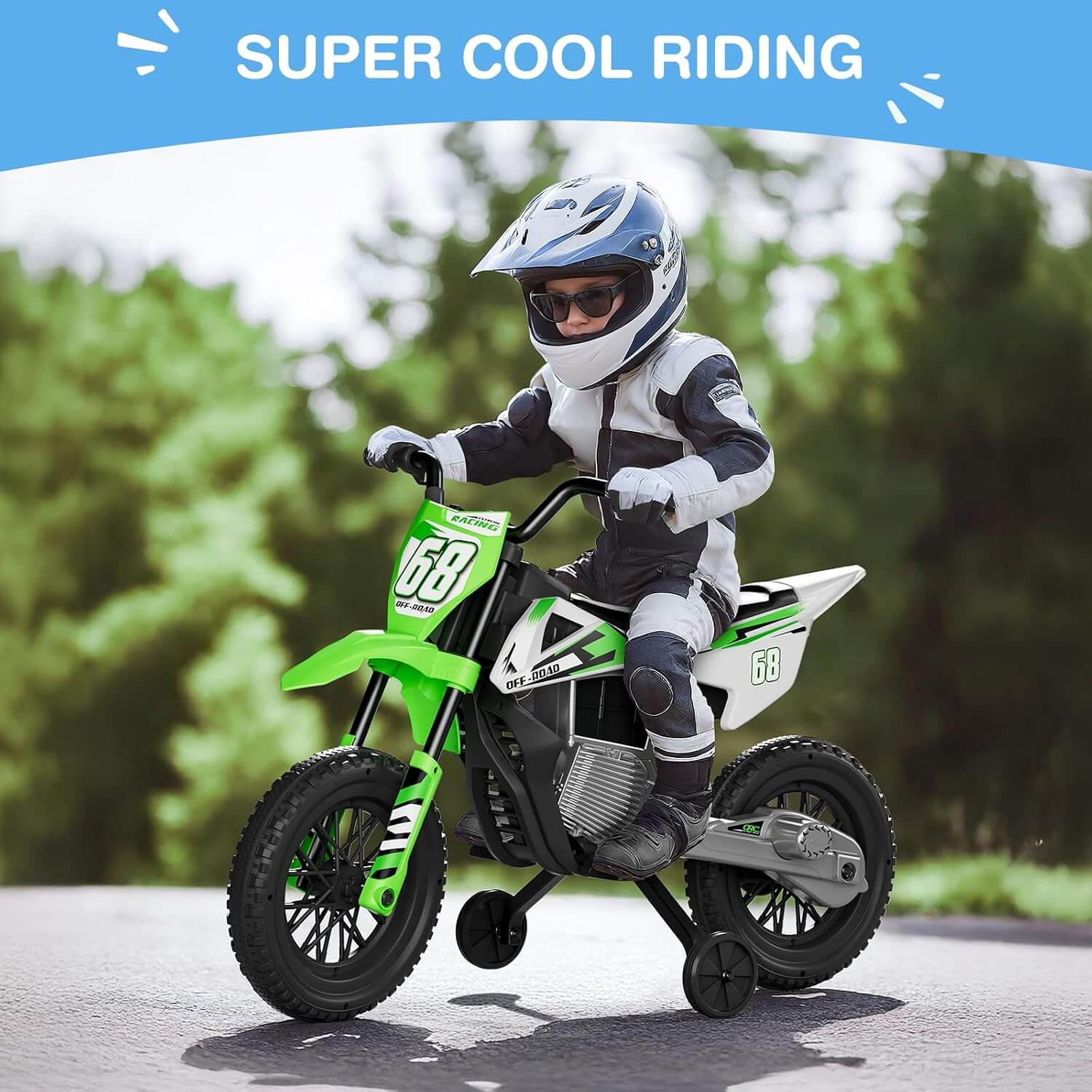 Joystroll S6 2x25W 12V Kids' Electric Dirt Bike