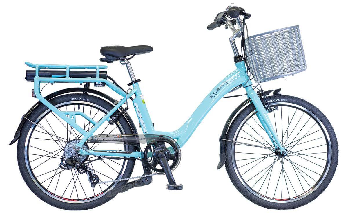 2025 KHS EASY 24 Women's 7 Speed Step-Through Electric Bike