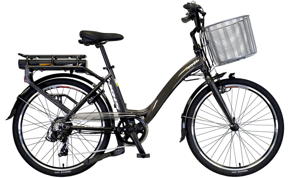 2025 KHS EASY 24 Women's 7 Speed Step-Through Electric Bike