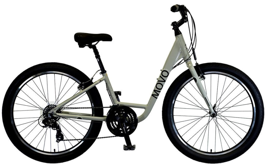 2025 KHS MOVO ZER.O Women's 7 Speed Step-Through Comfort Bike