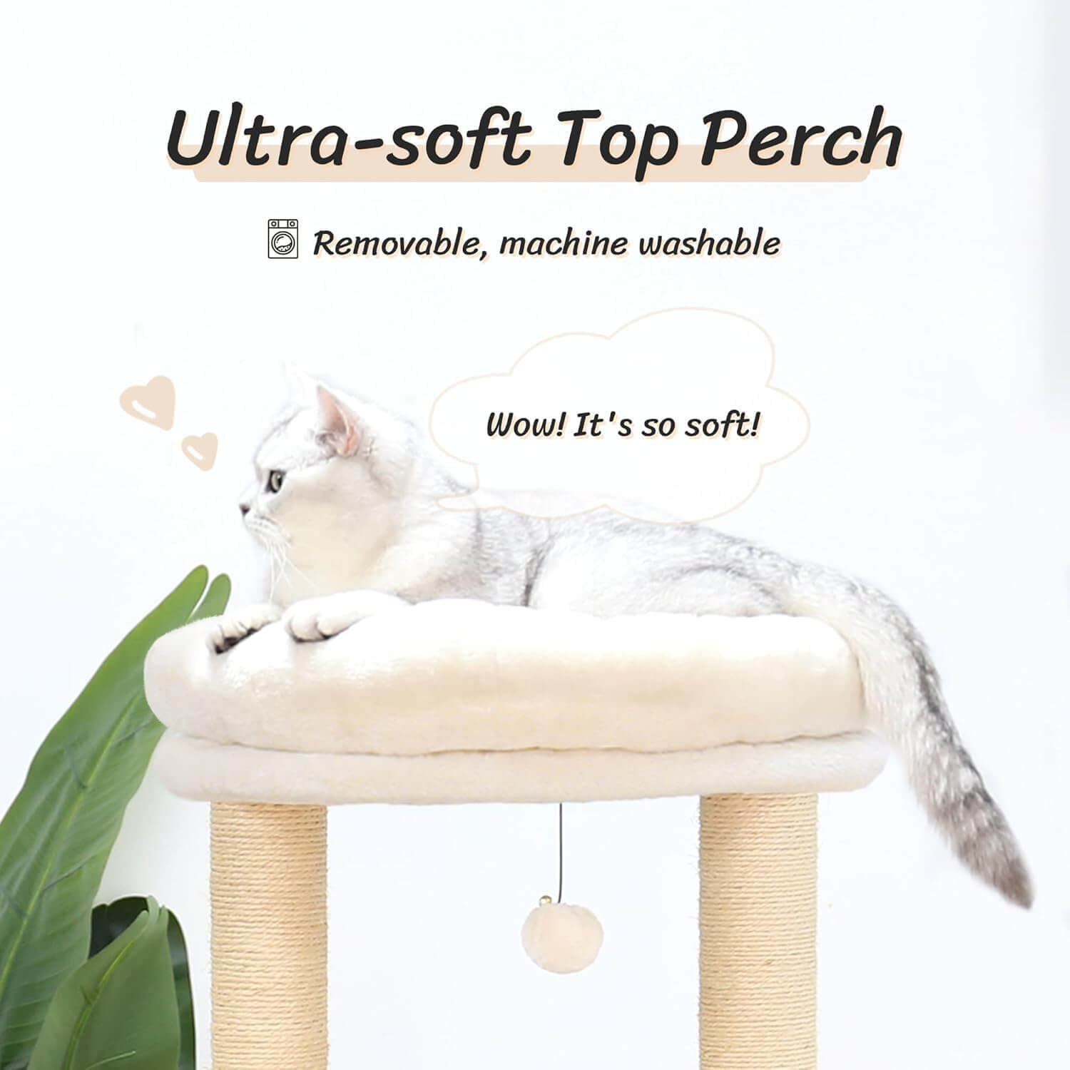 Kamaboko KM005 53" Modern Cat Tree