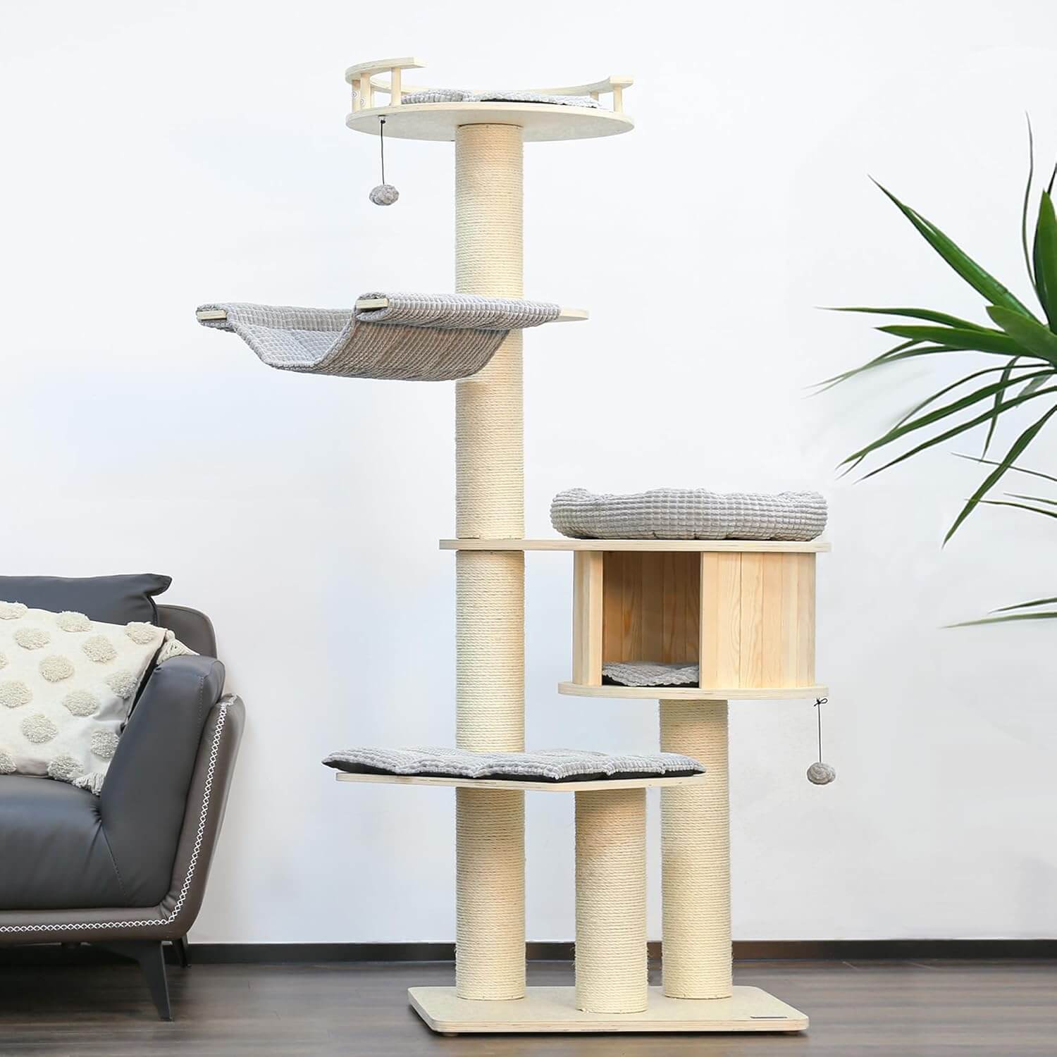 Kamaboko KM028 68" Modern Cat Tree