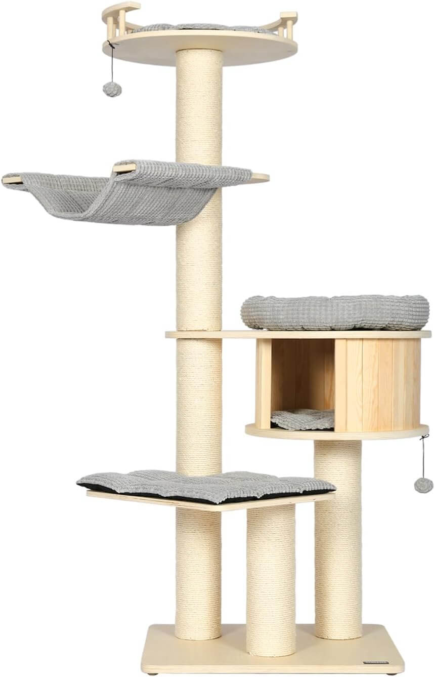 Kamaboko KM028 68" Modern Cat Tree