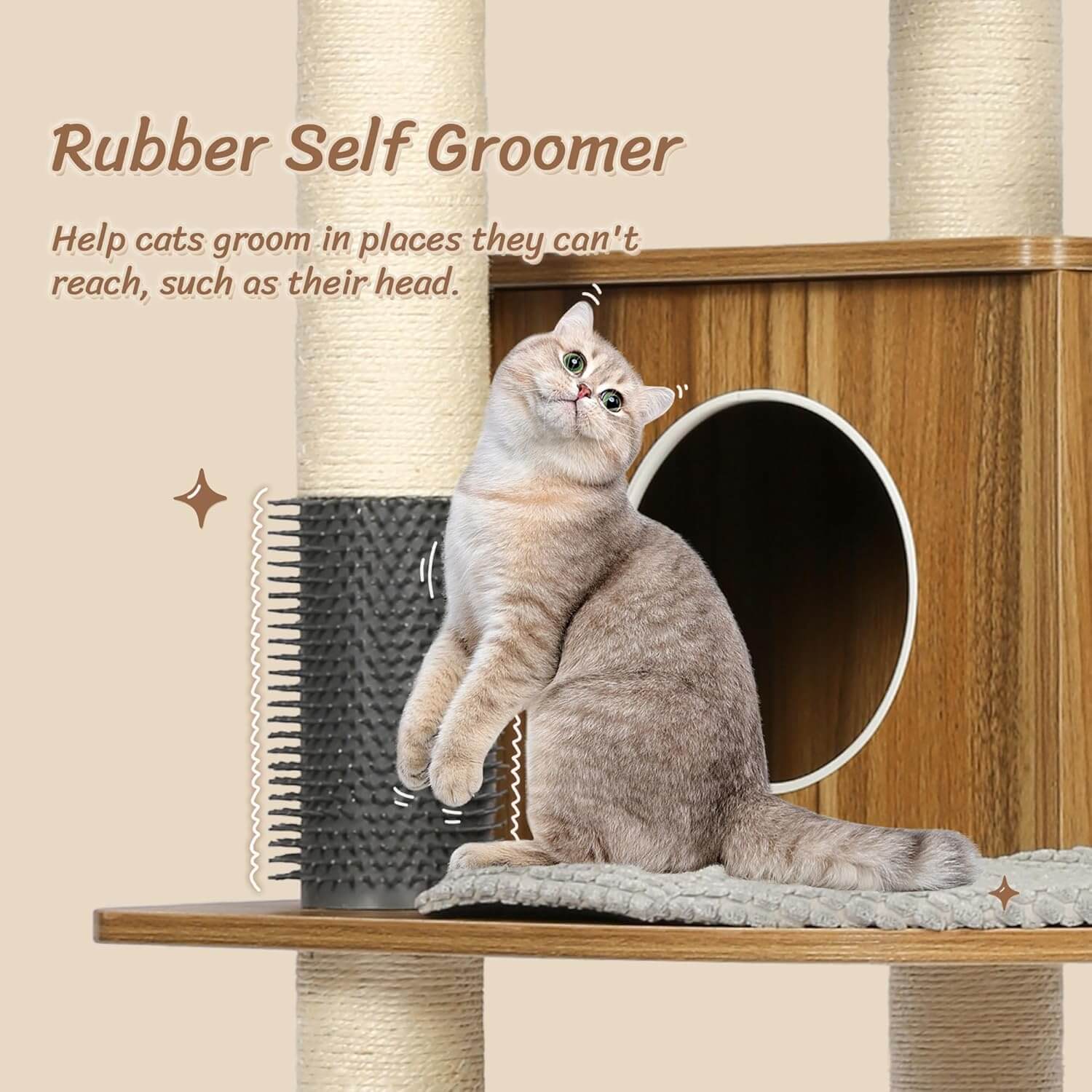 Kamaboko KM029 69" Modern Cat Tree