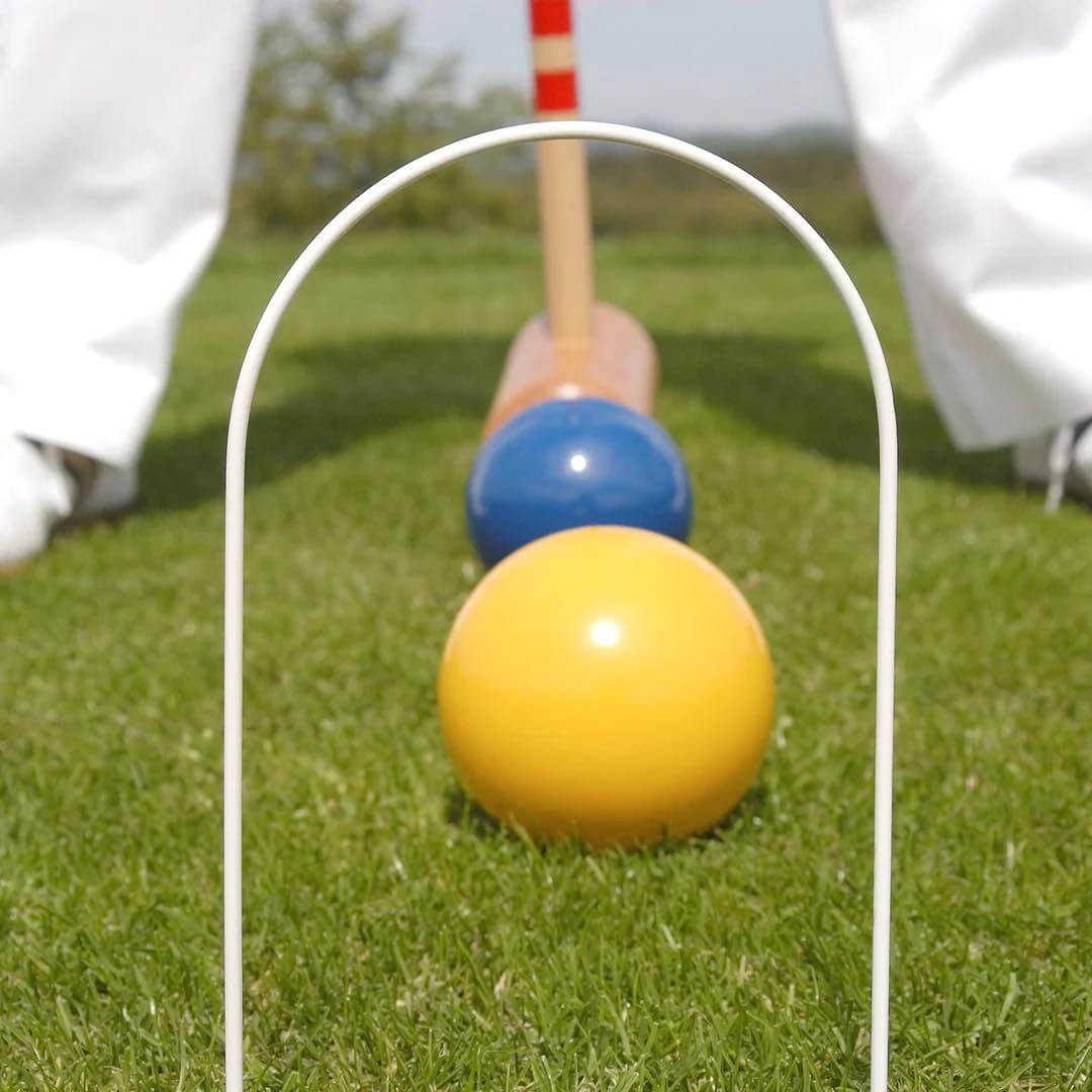 Kettler USA 6-PLAYER Croquet Set with Trolley, 10-09206 — Upzy.com