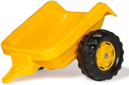 Kettler USA Rolly CAT Caterpillar Tractor w/ Trailer Push Ride-On Toy, 023288