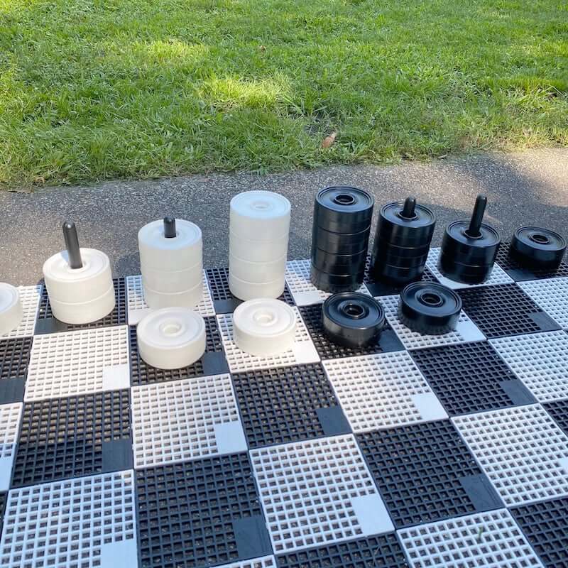 Kettler USA MINI/SMALL CHECKERS PIECES 12.5cm x 4.5cm, 218899