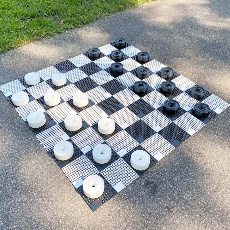 Kettler USA MINI/SMALL CHECKERS PIECES 12.5cm x 4.5cm, 218899