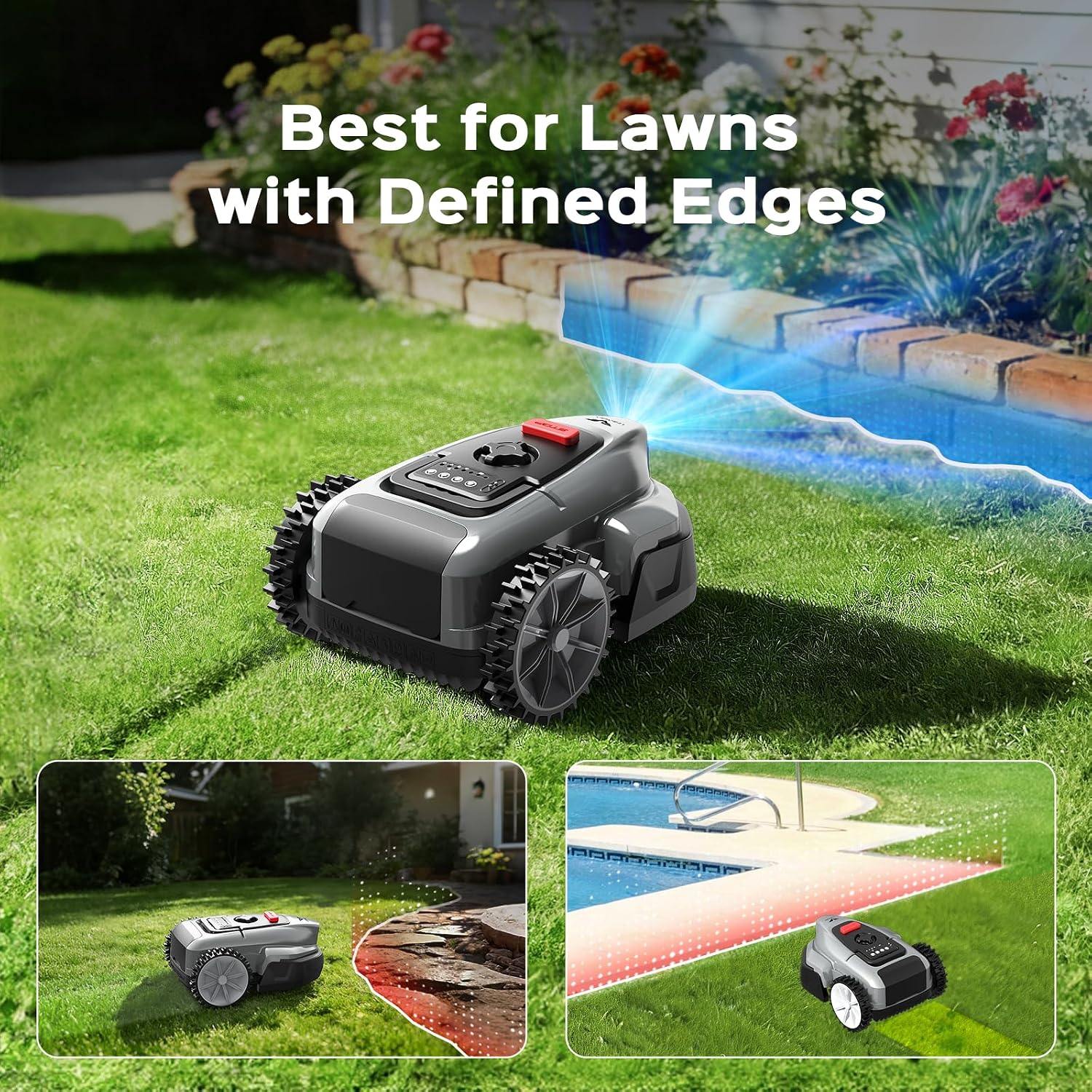 LEBOSBO V3 AI Vision Robotic Lawn Mower