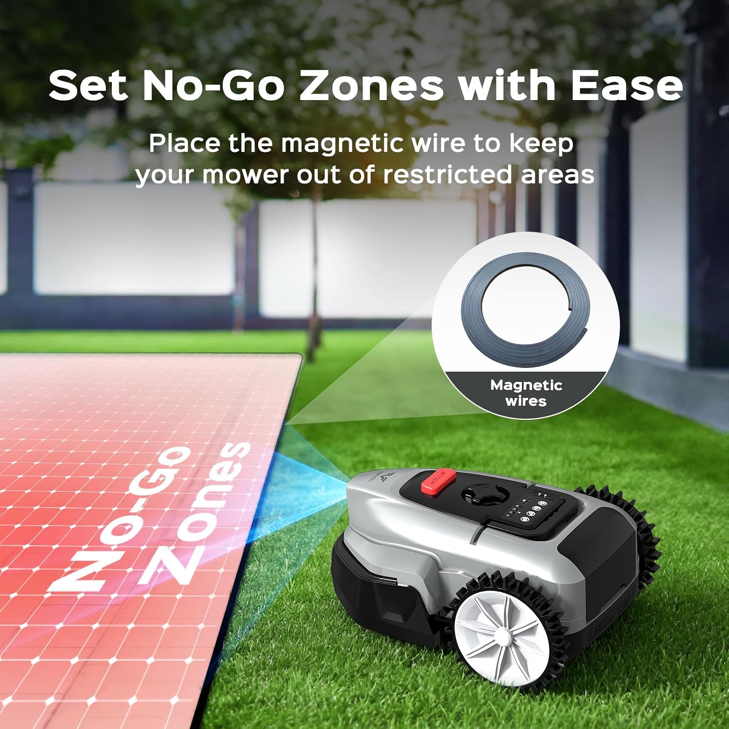 LEBOSBO V3 AI Vision Robotic Lawn Mower