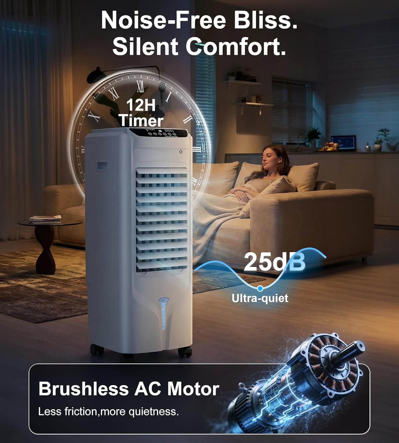 Landeagle 32" Swamp Cooler Portable Air Conditioner