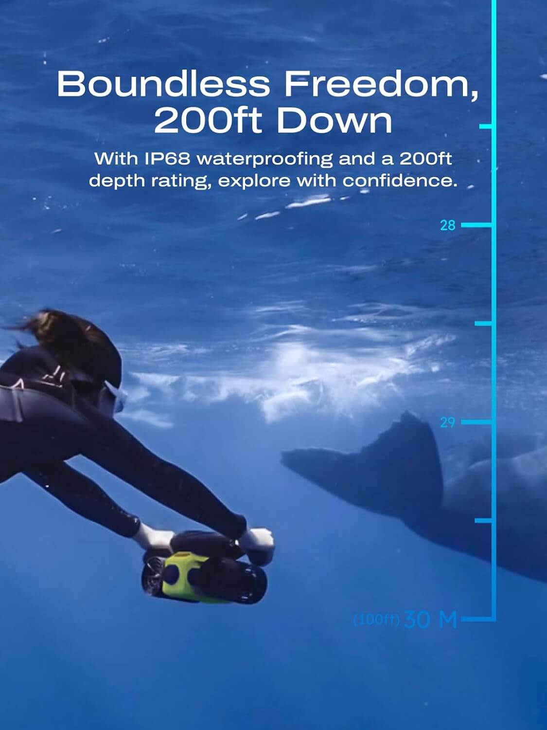 Lefeet C1 Dual Motor Underwater Scooter