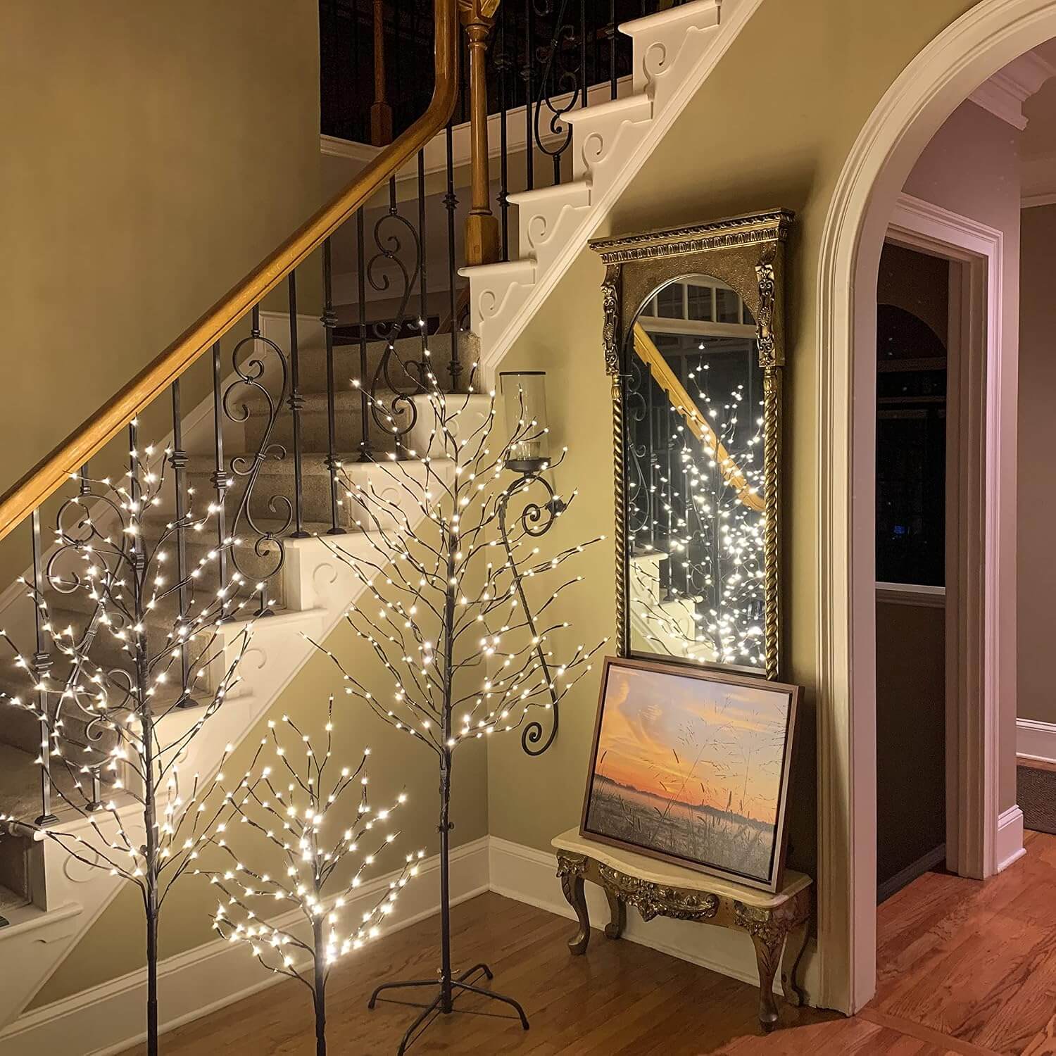 Lightshare Set of 3 Christmas Tree & Lights