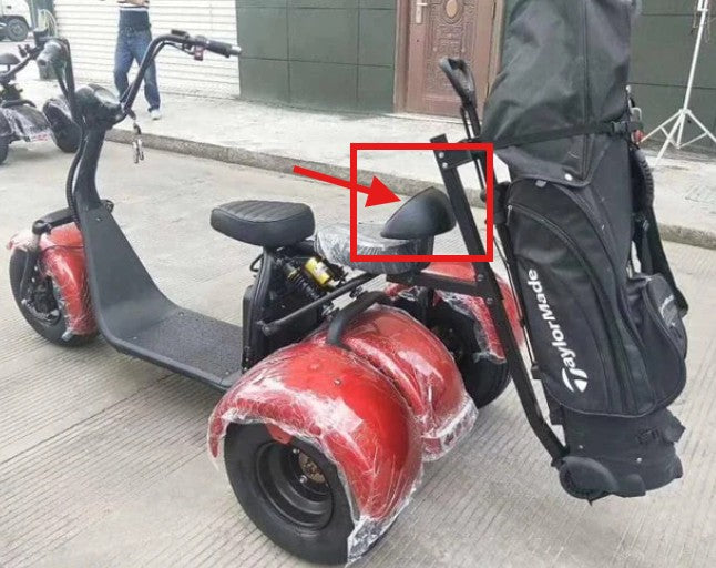 Linkseride BACK SUPPORT for the Main Seat for X7 Golf Scooter Electric Trike