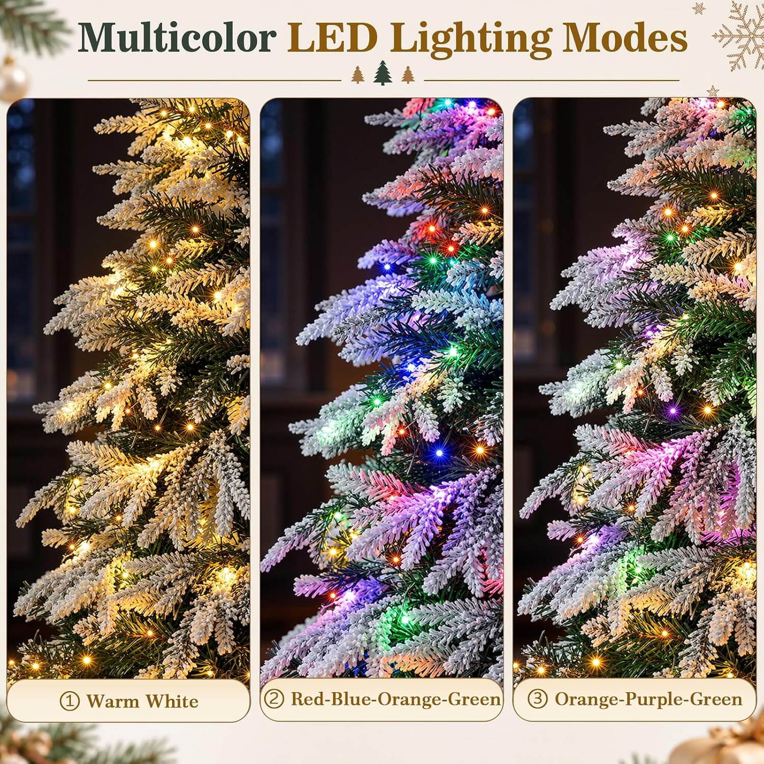 Luxspire 6.5 ft LED Christmas Tree