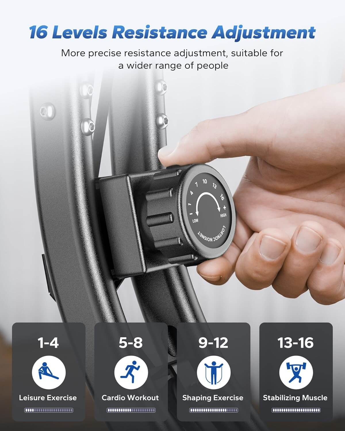 MERACH MR-S15 4-In-1 Folding Exercise Bike